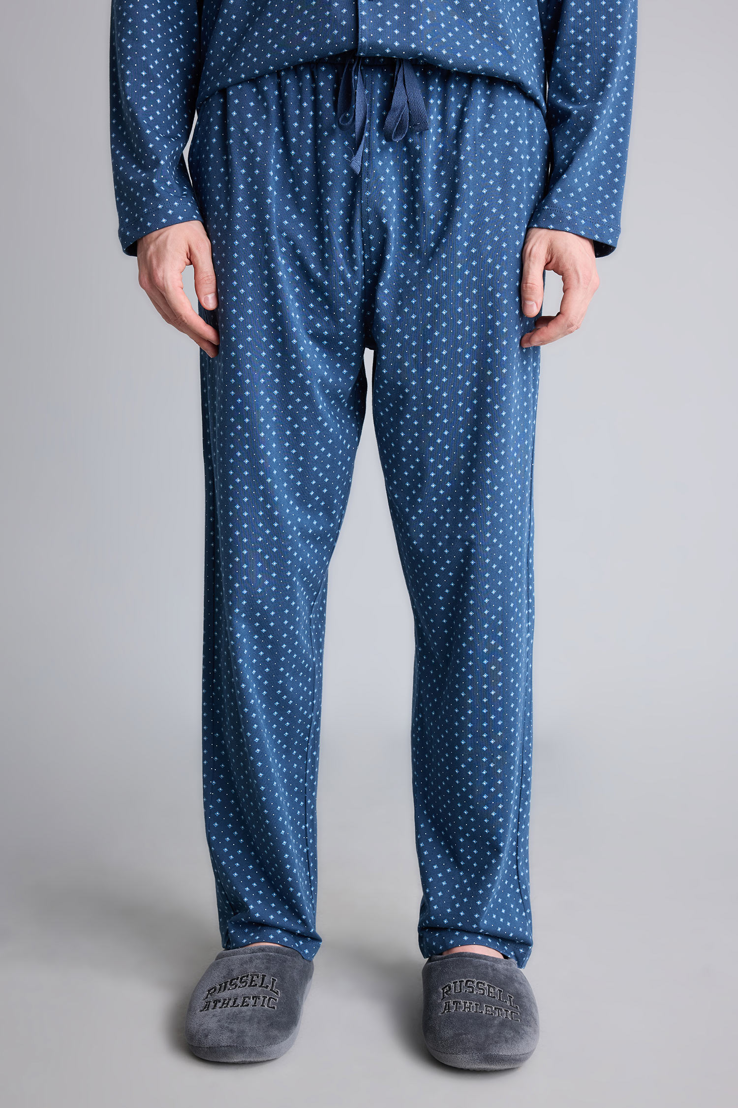 DeFacto Regular Fit Desenli 2'li Pijama Takımı görsel 5