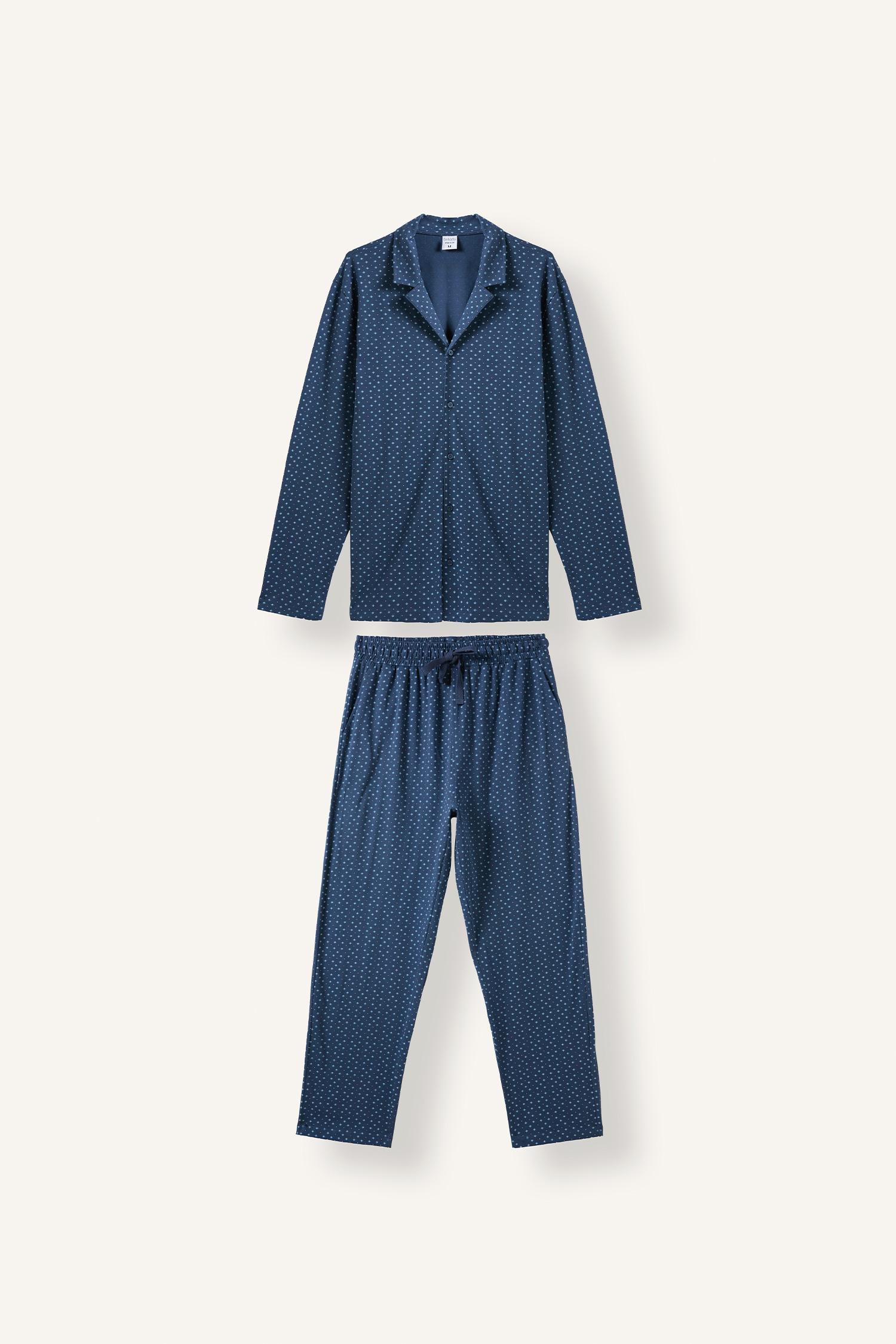 DeFacto Regular Fit Desenli 2'li Pijama Takımı görsel 8