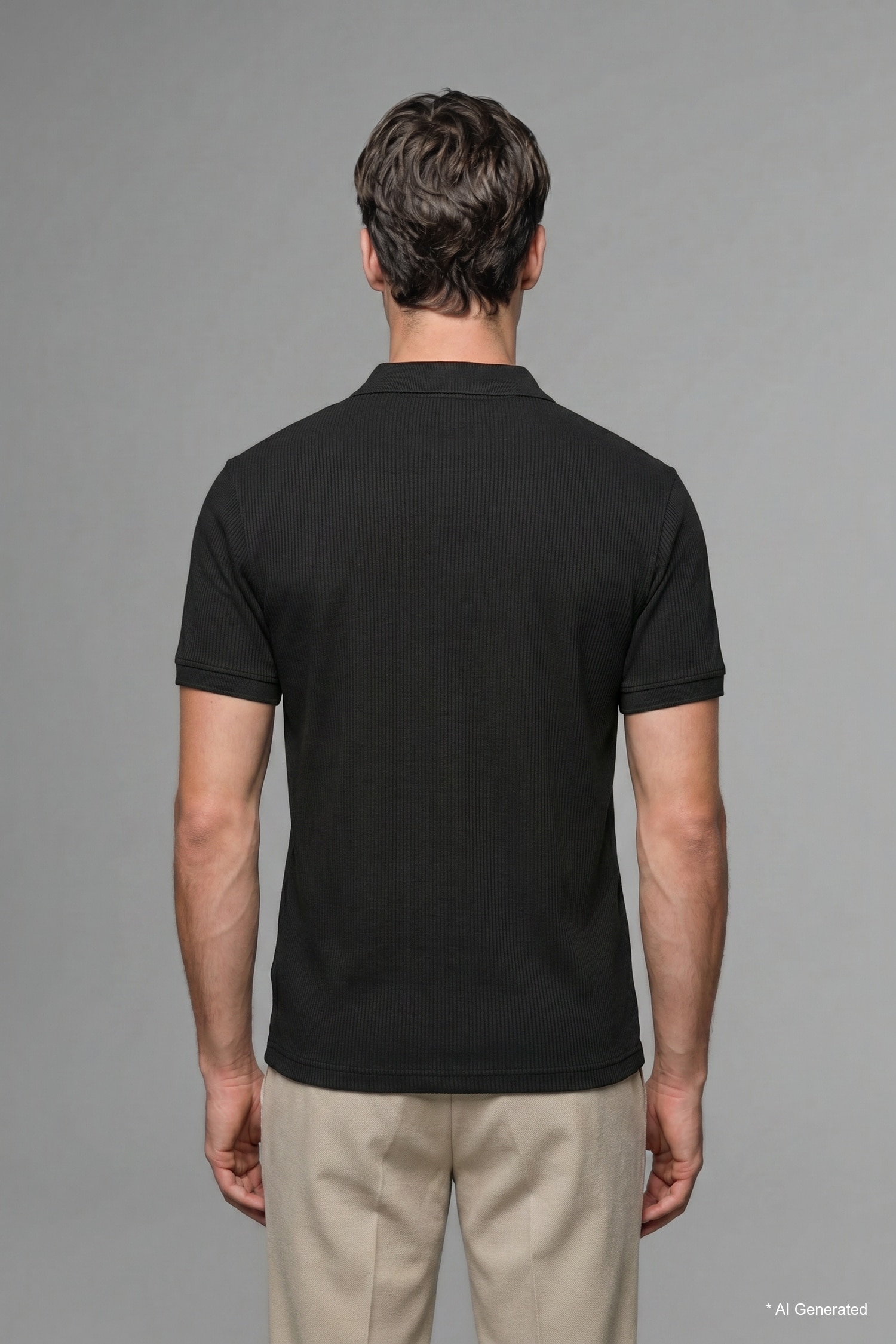 DeFacto %100 Pamuk Regular Fit Polo Tişört görsel 5