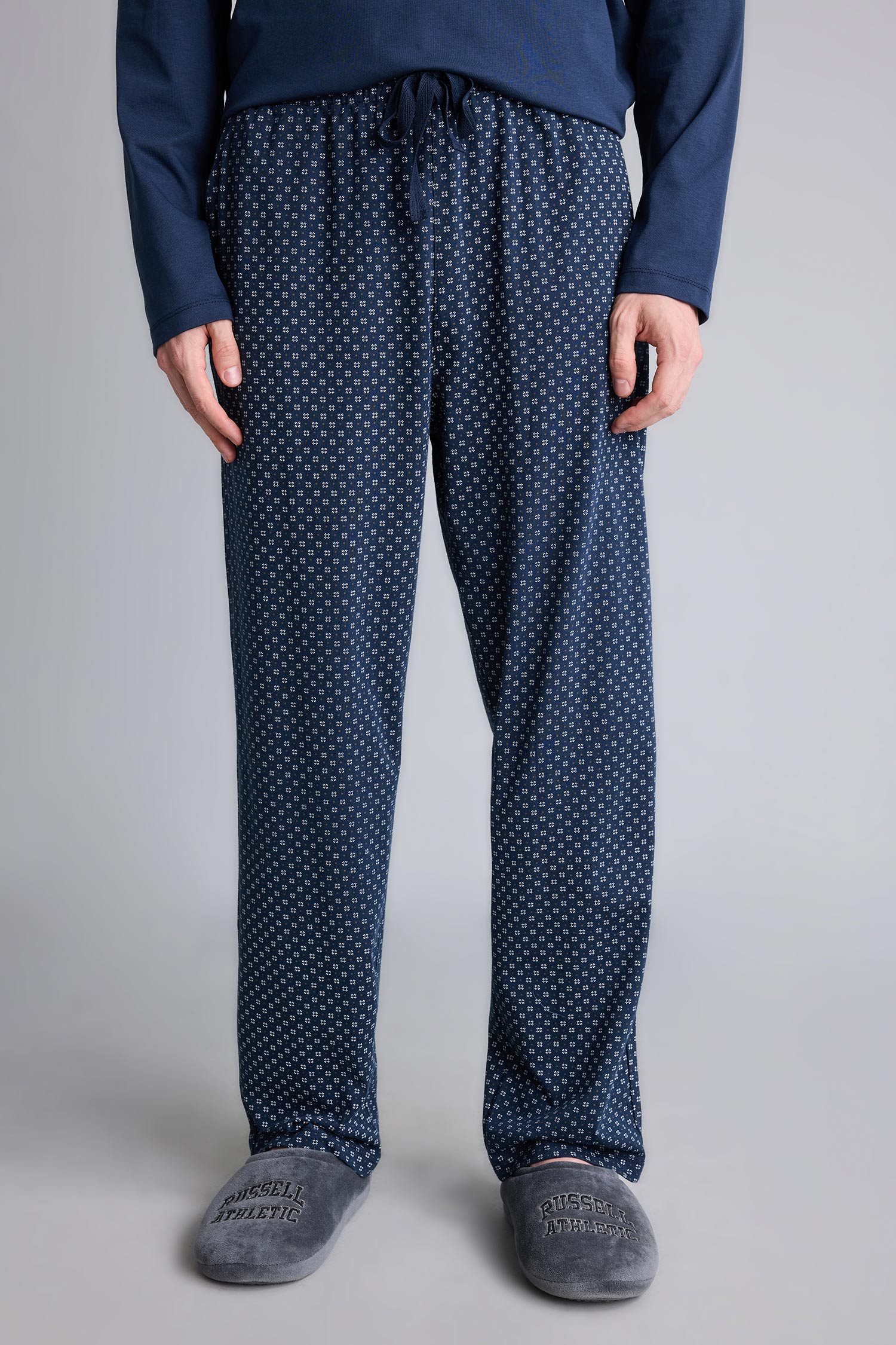 DeFacto Regular Fit Henley Yaka 2'li Pijama Takımı görsel 5