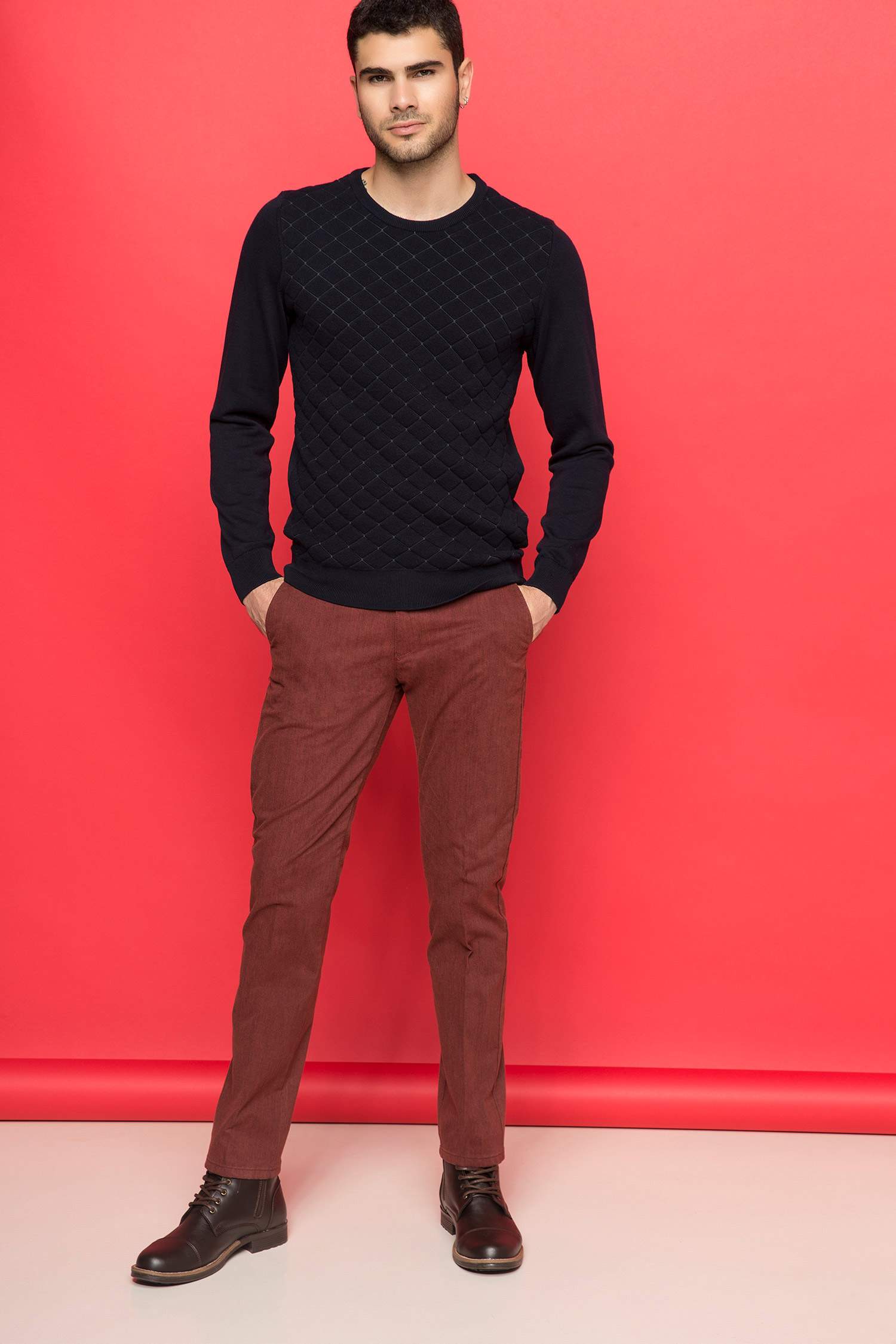 Defacto Andres Slim Fit Pantolon. 2
