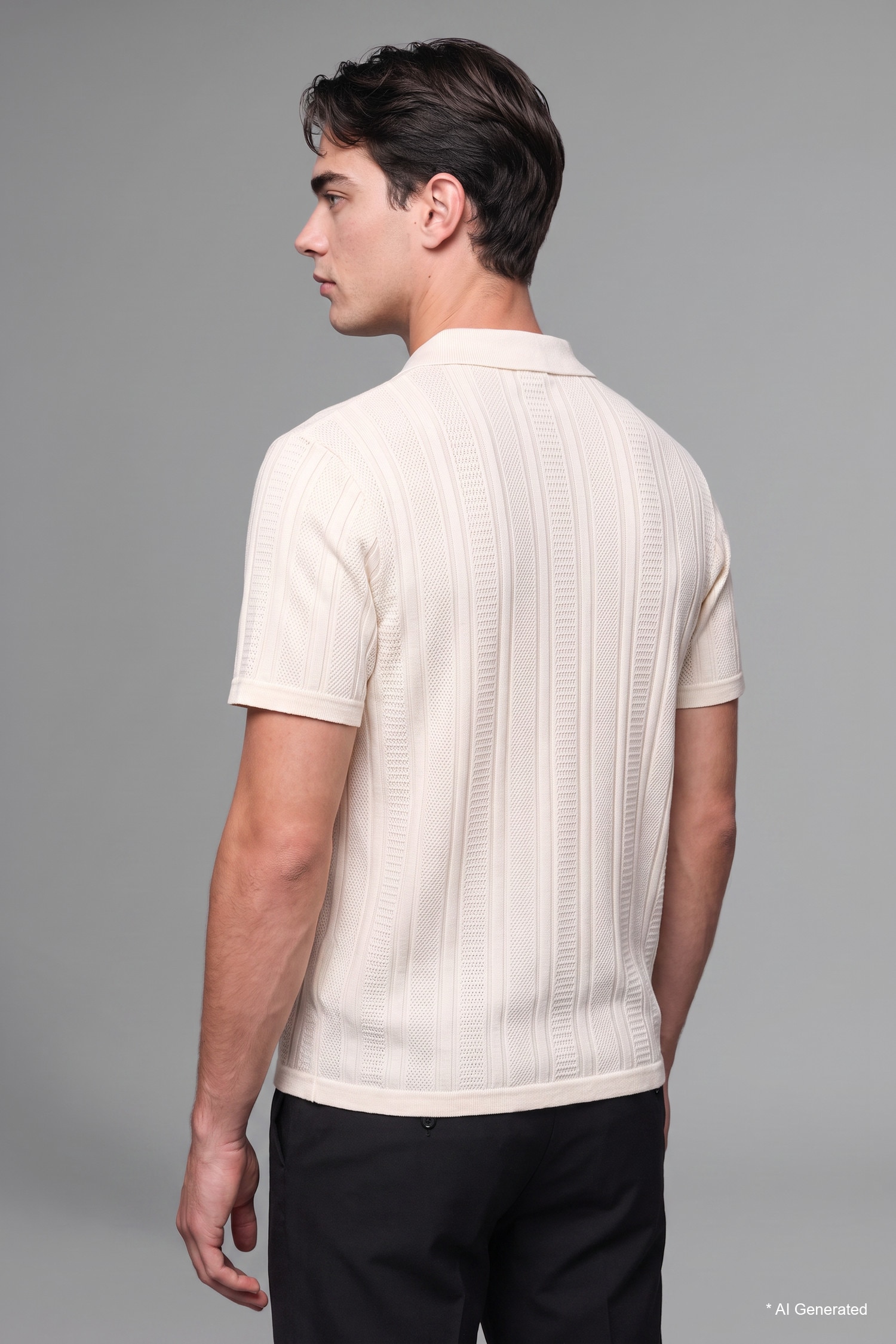 DeFacto %100 Pamuk Regular Fit Polo Tişört görsel 5