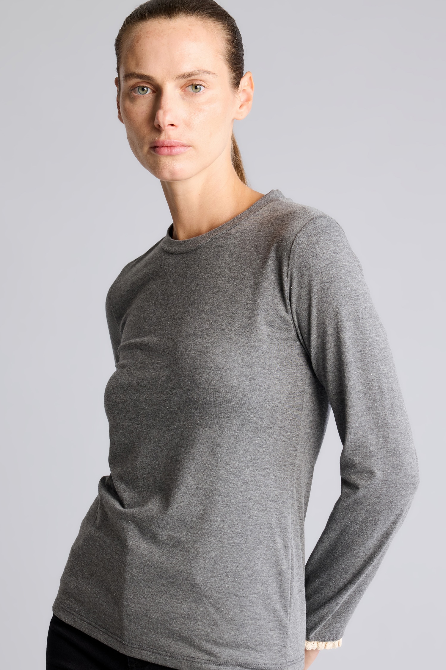 DeFacto Slim Fit Uzun Kollu Basic Tunik