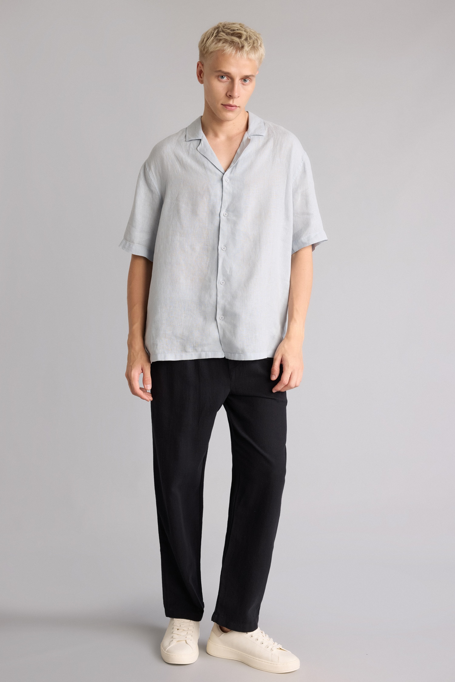 DeFacto %100 Pamuk Relaxed Fit Pantolon görsel 2