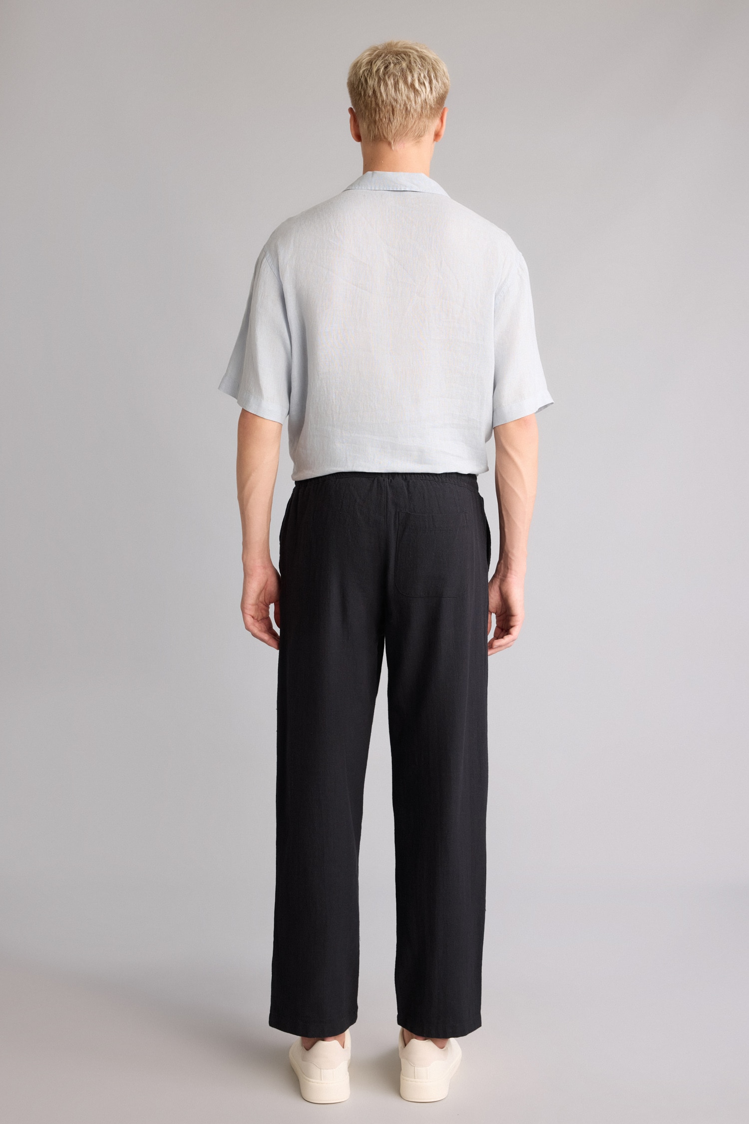 DeFacto %100 Pamuk Relaxed Fit Pantolon görsel 5