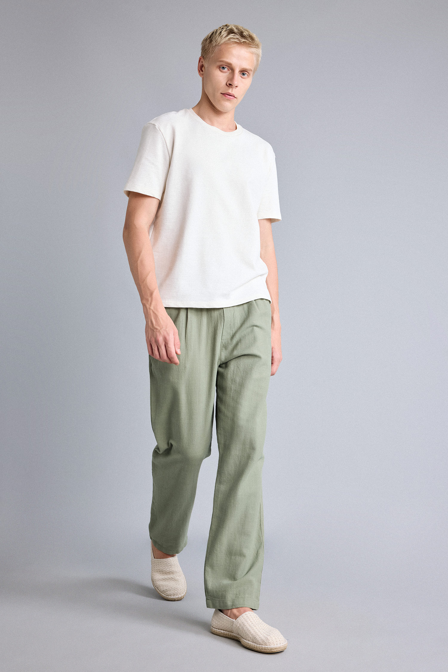 DeFacto %100 Pamuk Relaxed Fit Pantolon
