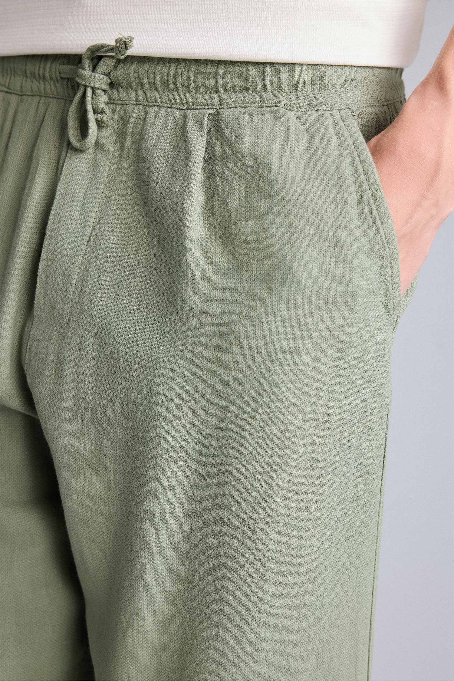 DeFacto %100 Pamuk Relaxed Fit Pantolon görsel 4