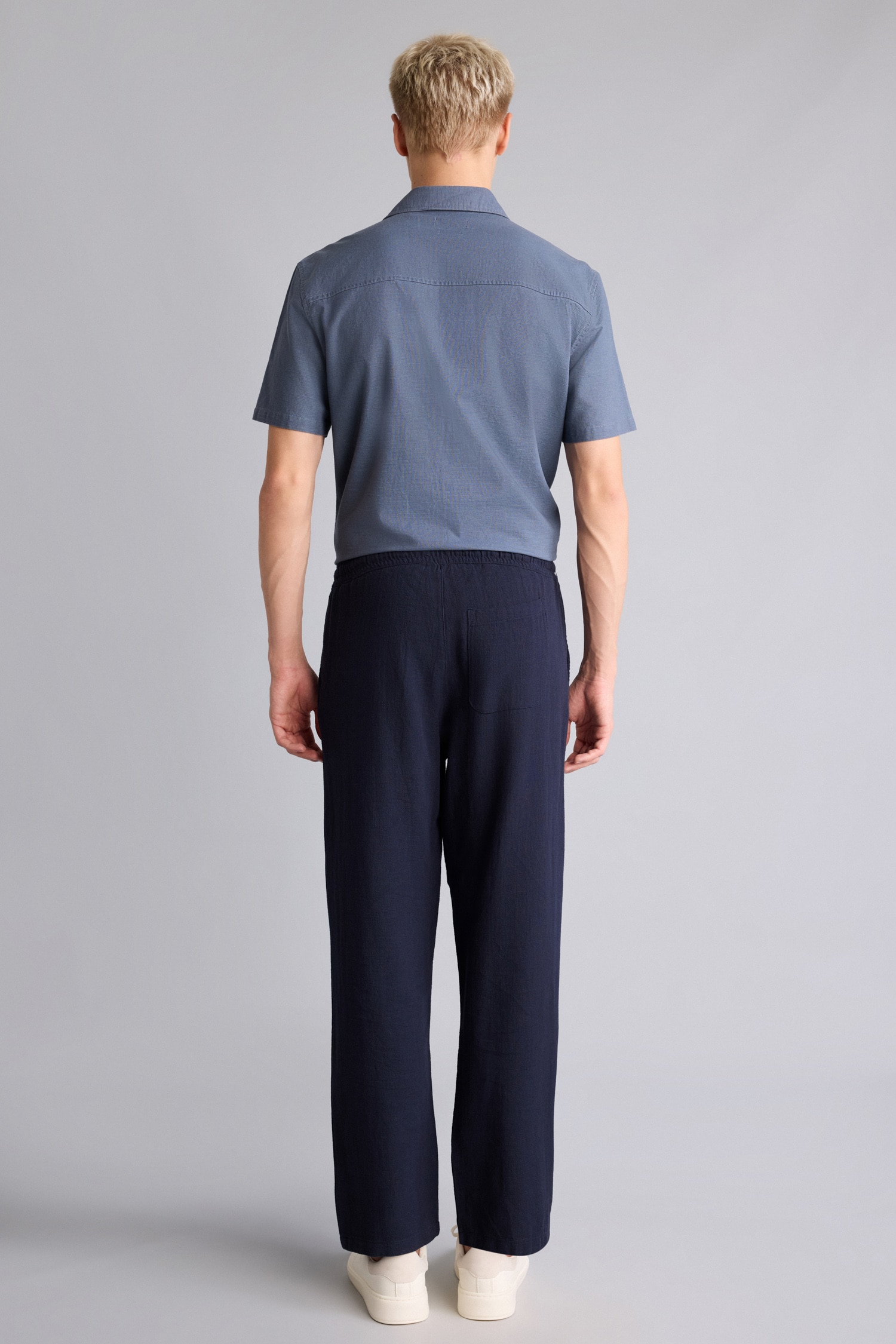 DeFacto %100 Pamuk Relaxed Fit Pantolon görsel 5