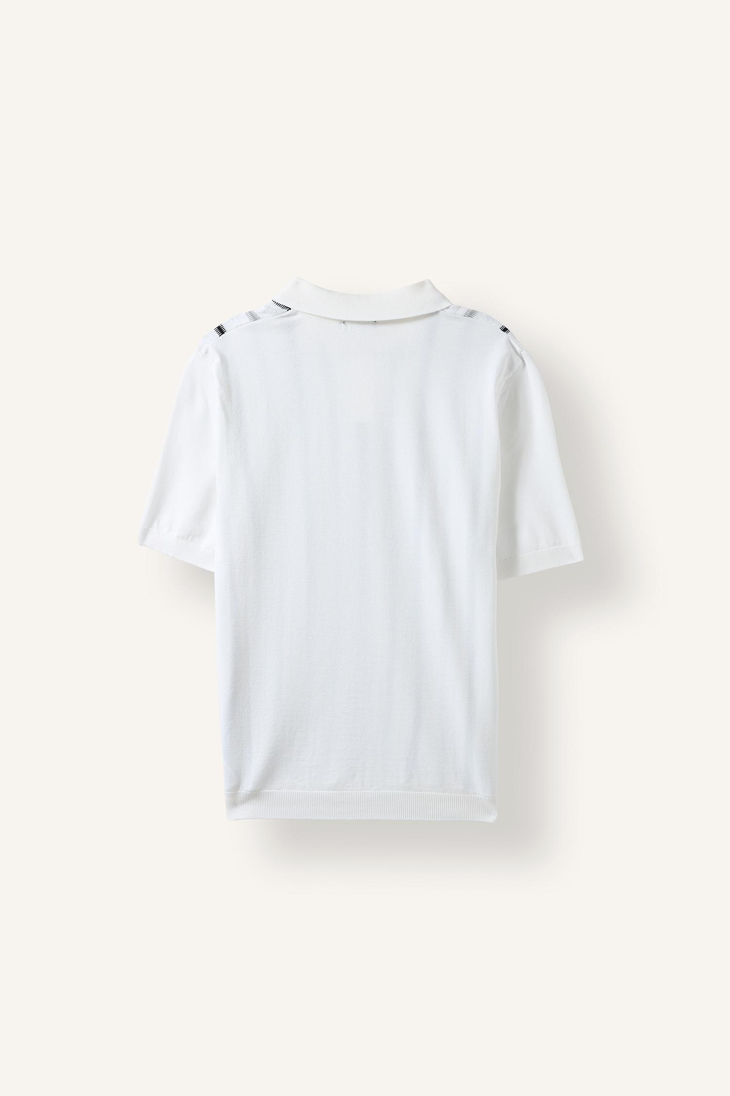 DeFacto Standart Fit Çizgili Triko Polo Tişört görsel 7