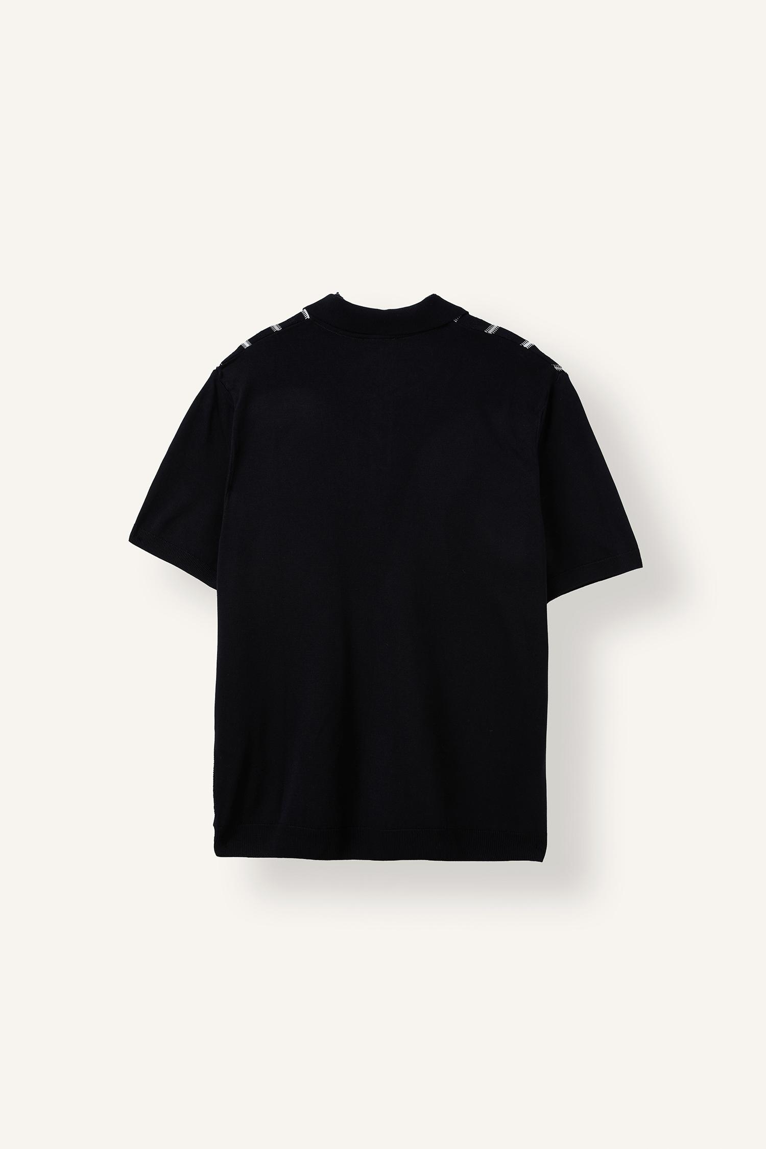 DeFacto Standart Fit Çizgili Triko Polo görsel 8