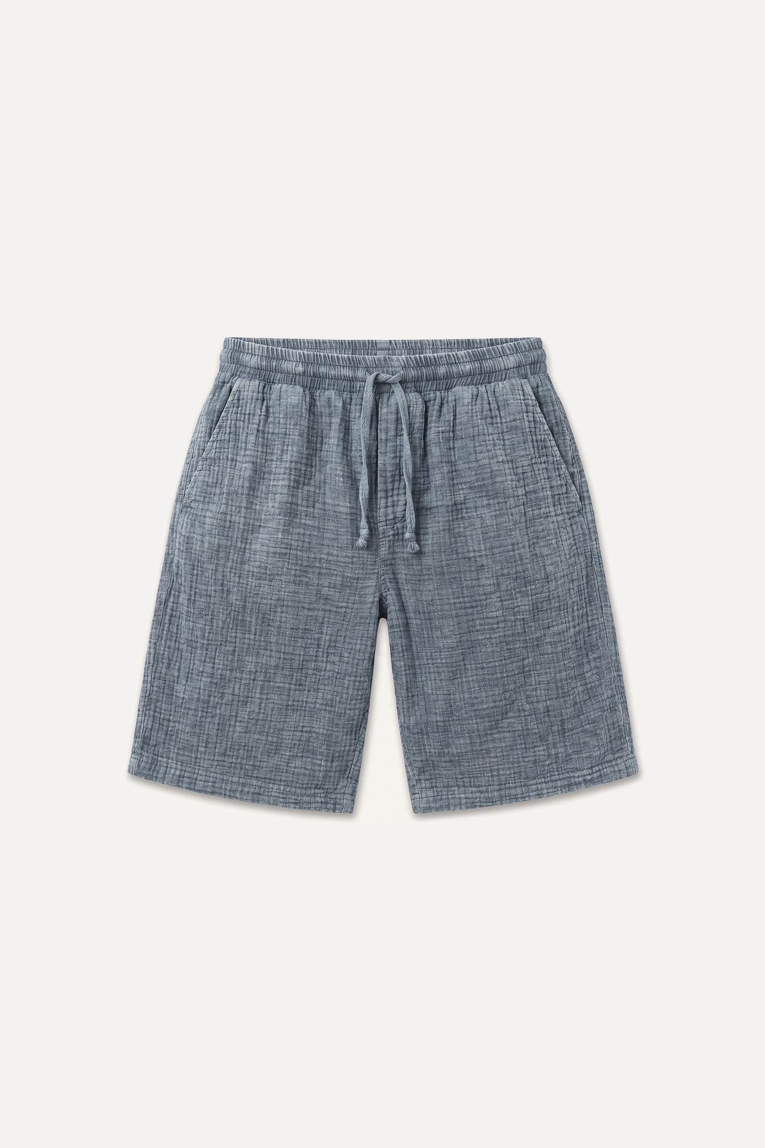 DeFacto %100 Pamuk Relaxed Fit Bermuda Şort görsel 5