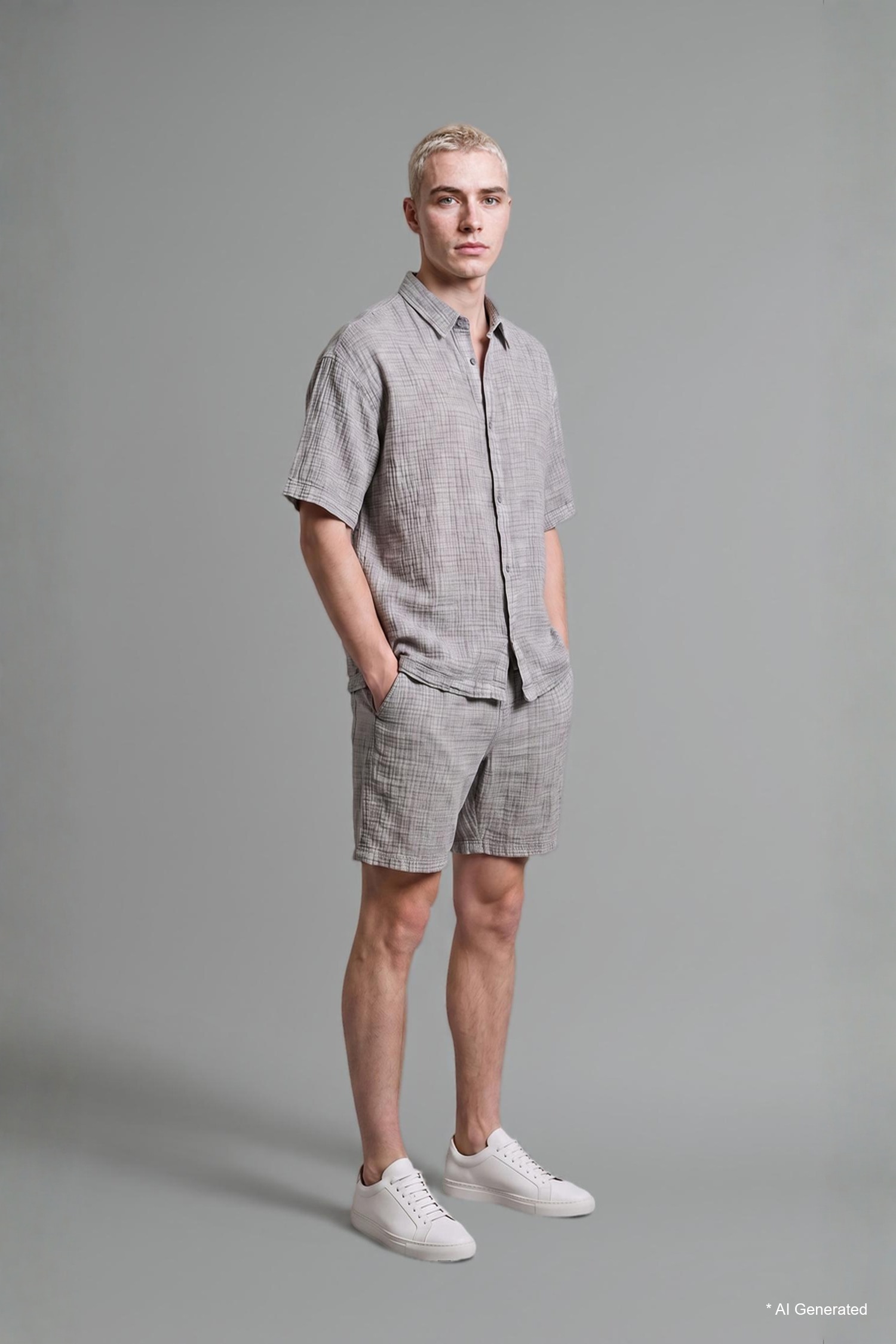 DeFacto %100 Pamuk Relaxed Fit Bermuda Şort
