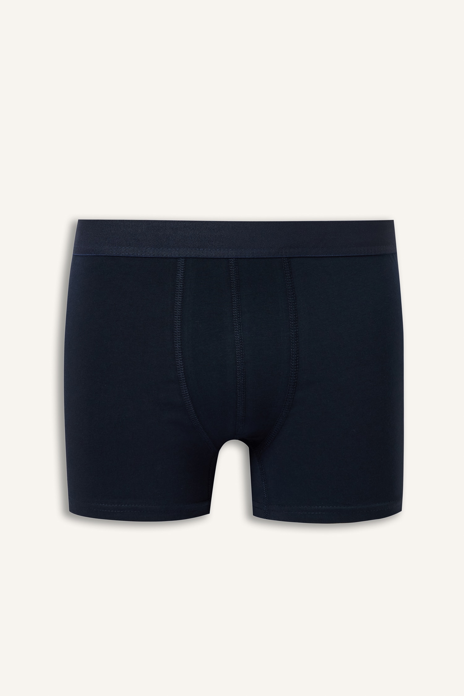 DeFacto Regular Fit Desenli 3'lü Boxer görsel 6
