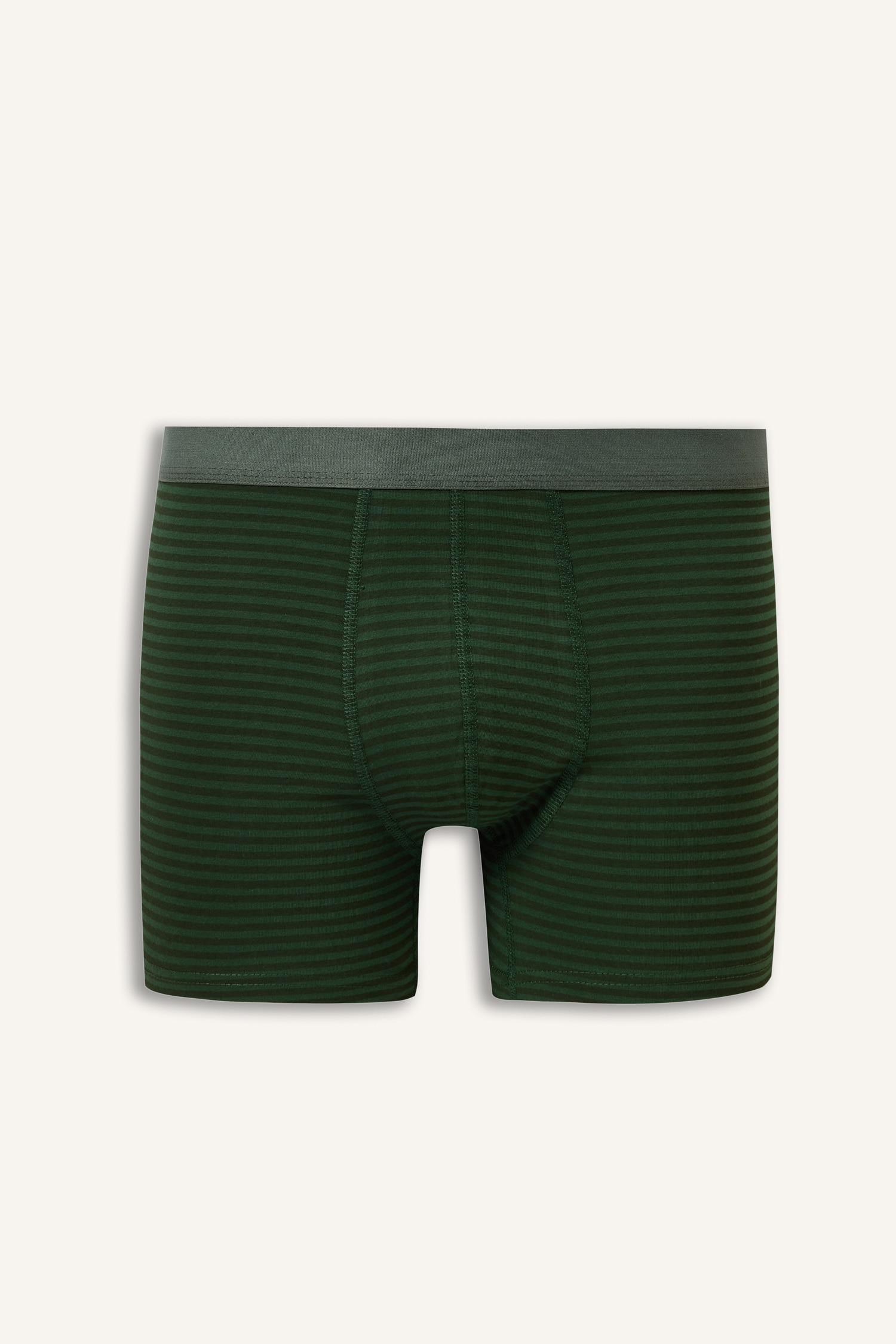 DeFacto Regular Fıt Desenli 3'lü Boxer görsel 2