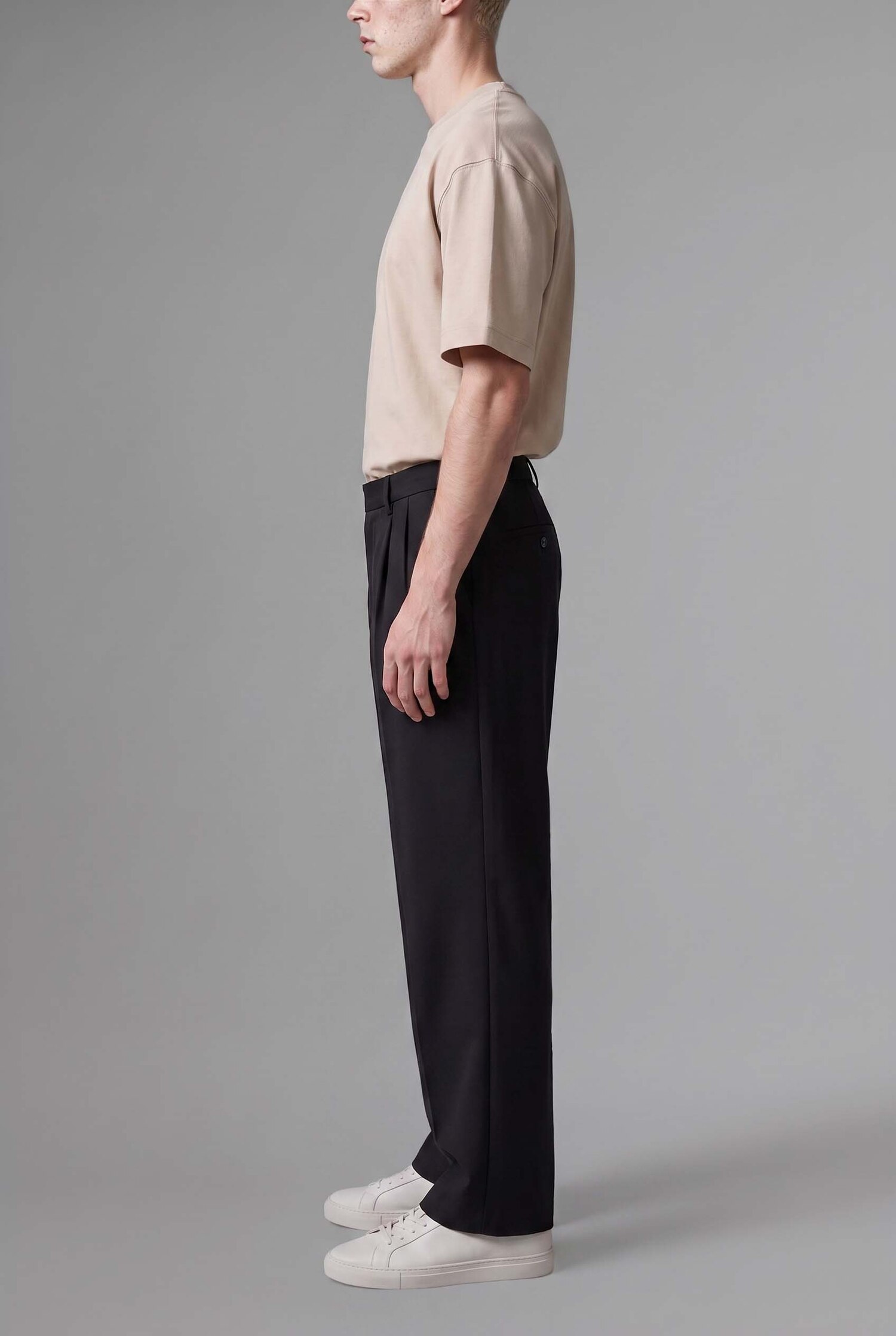 DeFacto Kemerli Barrel Fit Pantolon görsel 4