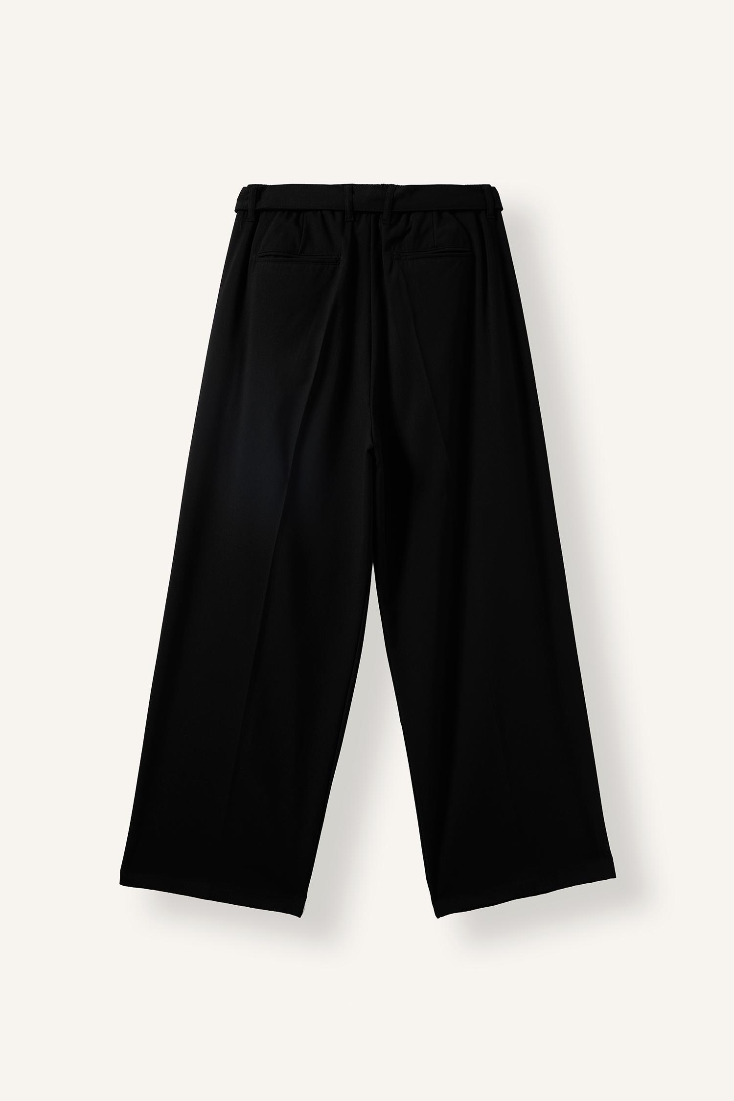 DeFacto Kemerli Barrel Fit Pantolon görsel 6