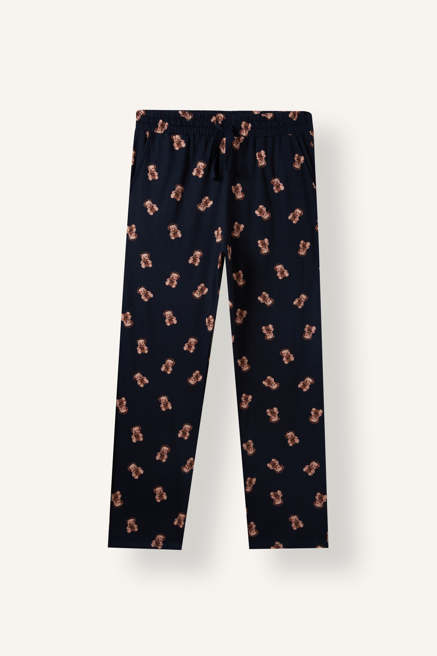 DeFacto Regular Fit Baskılı 2'li Pijama Takımı görsel 4