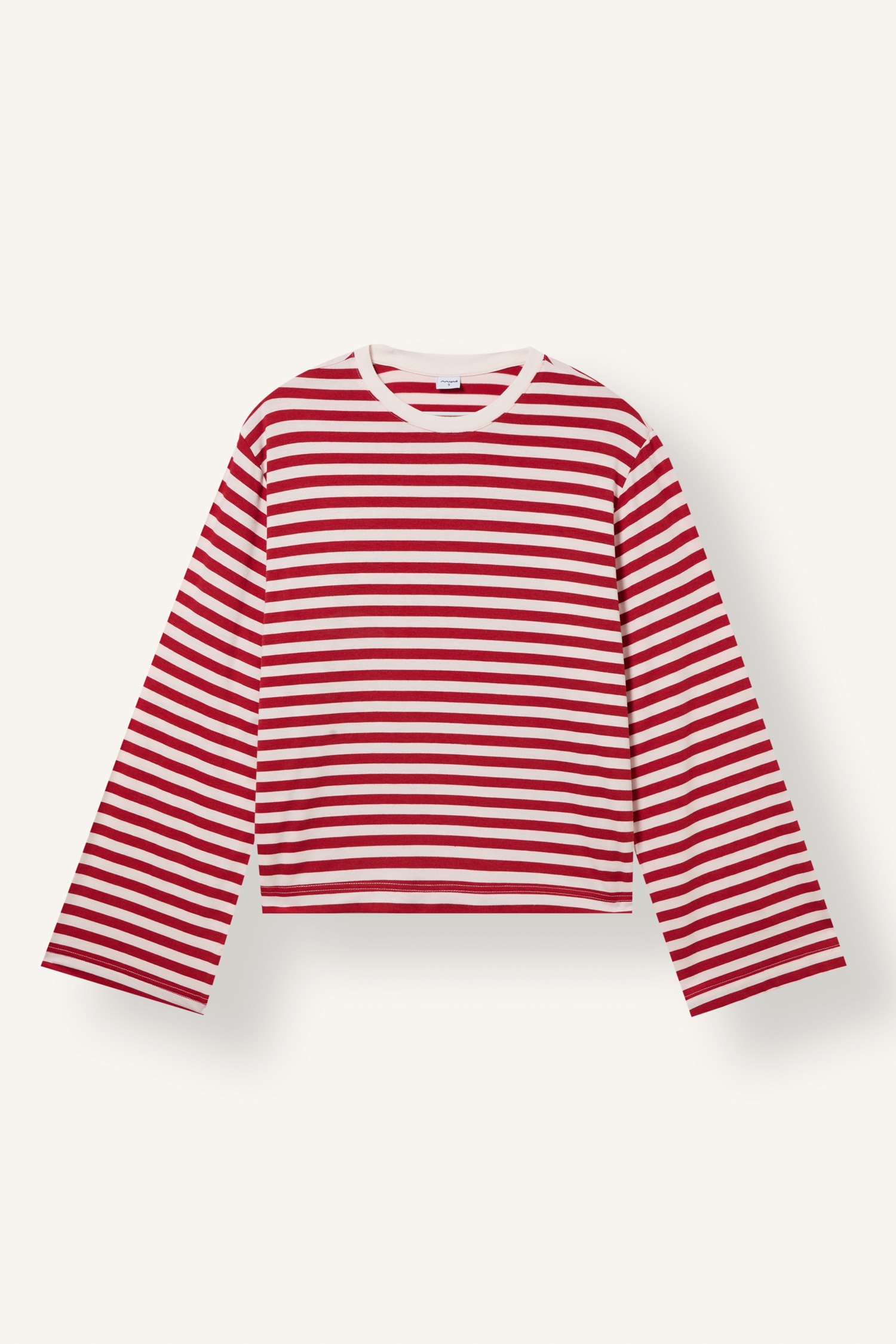 トップス MAZZ long sleeve white/red Red Woman Standard Fit Long Sleeve T-Shirt 3533180 | DeFacto