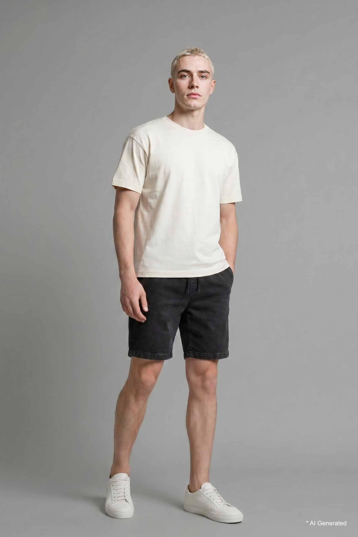 DeFacto Regular Fit Jean Bermuda Şort