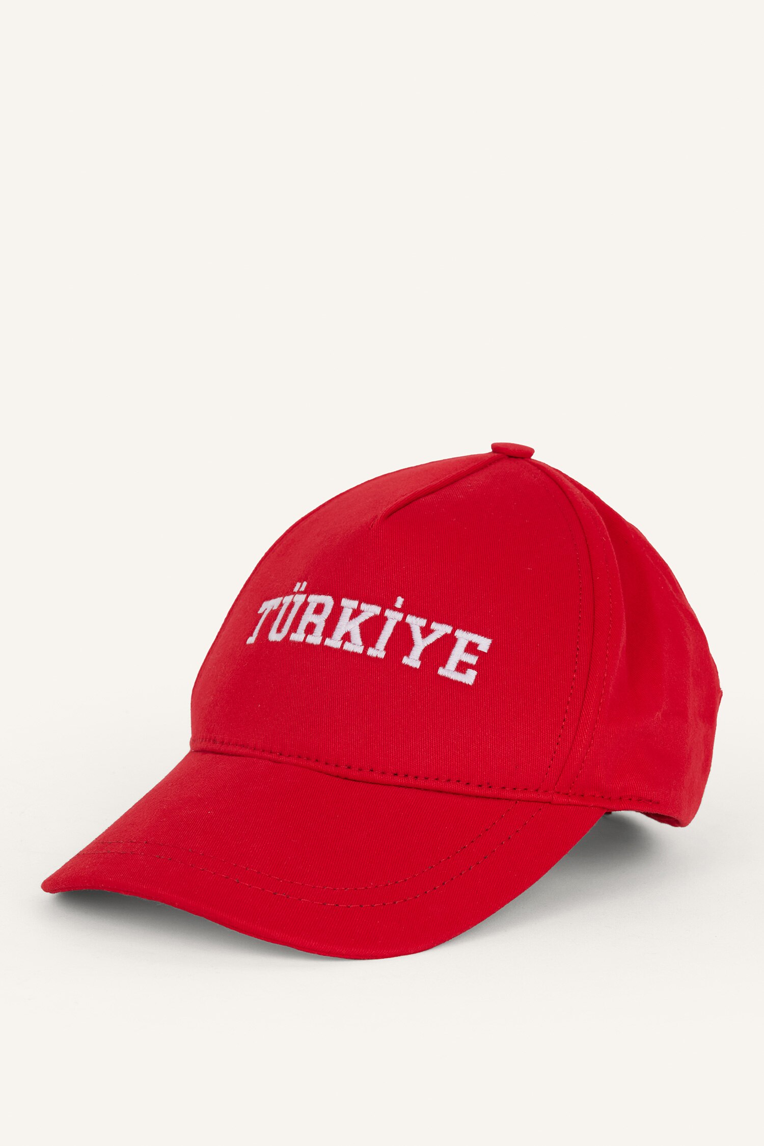 DeFacto Erkek Türkiye İşlemeli Şapka