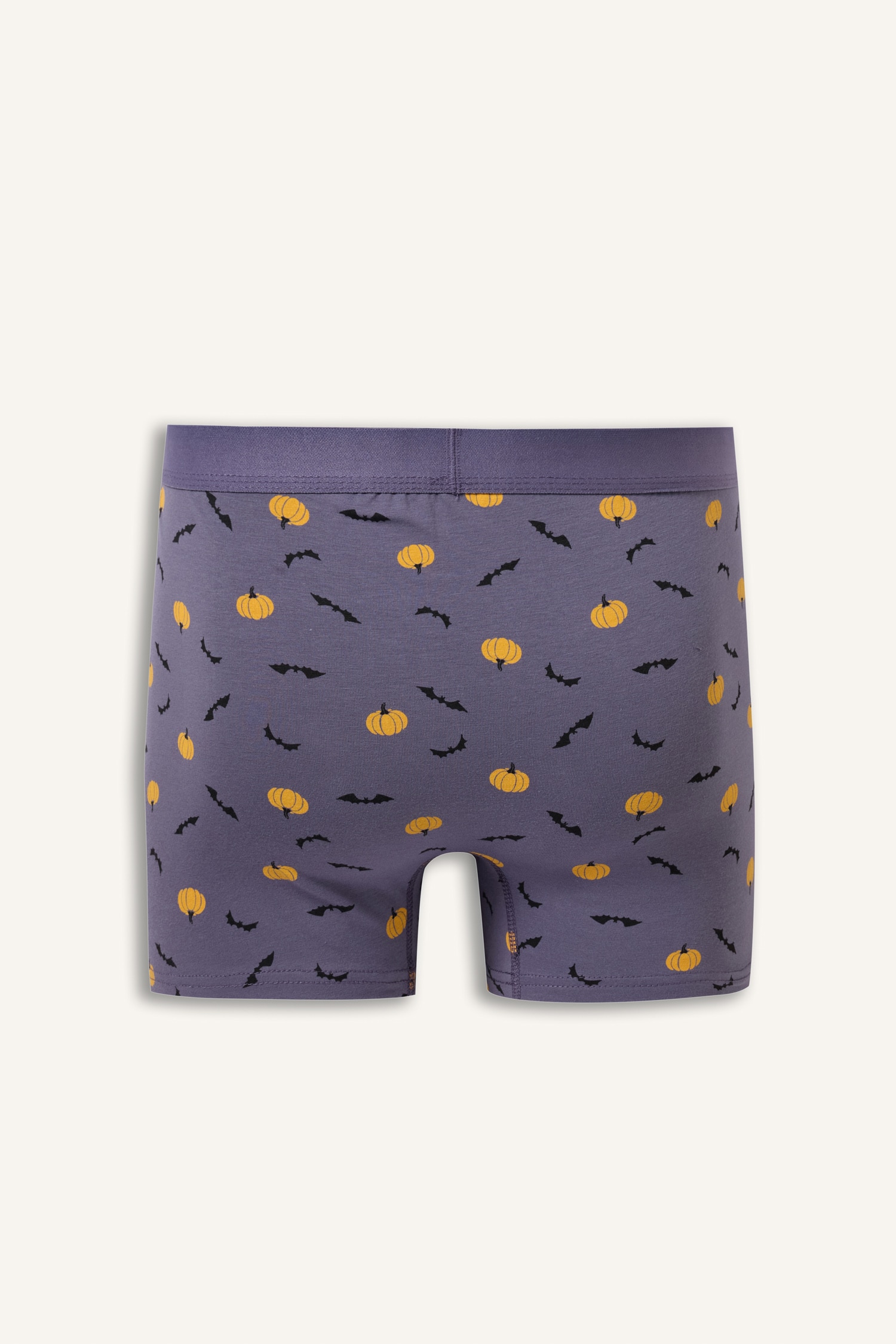 DeFacto Regular Fit Desenli 3'lü Boxer görsel 3