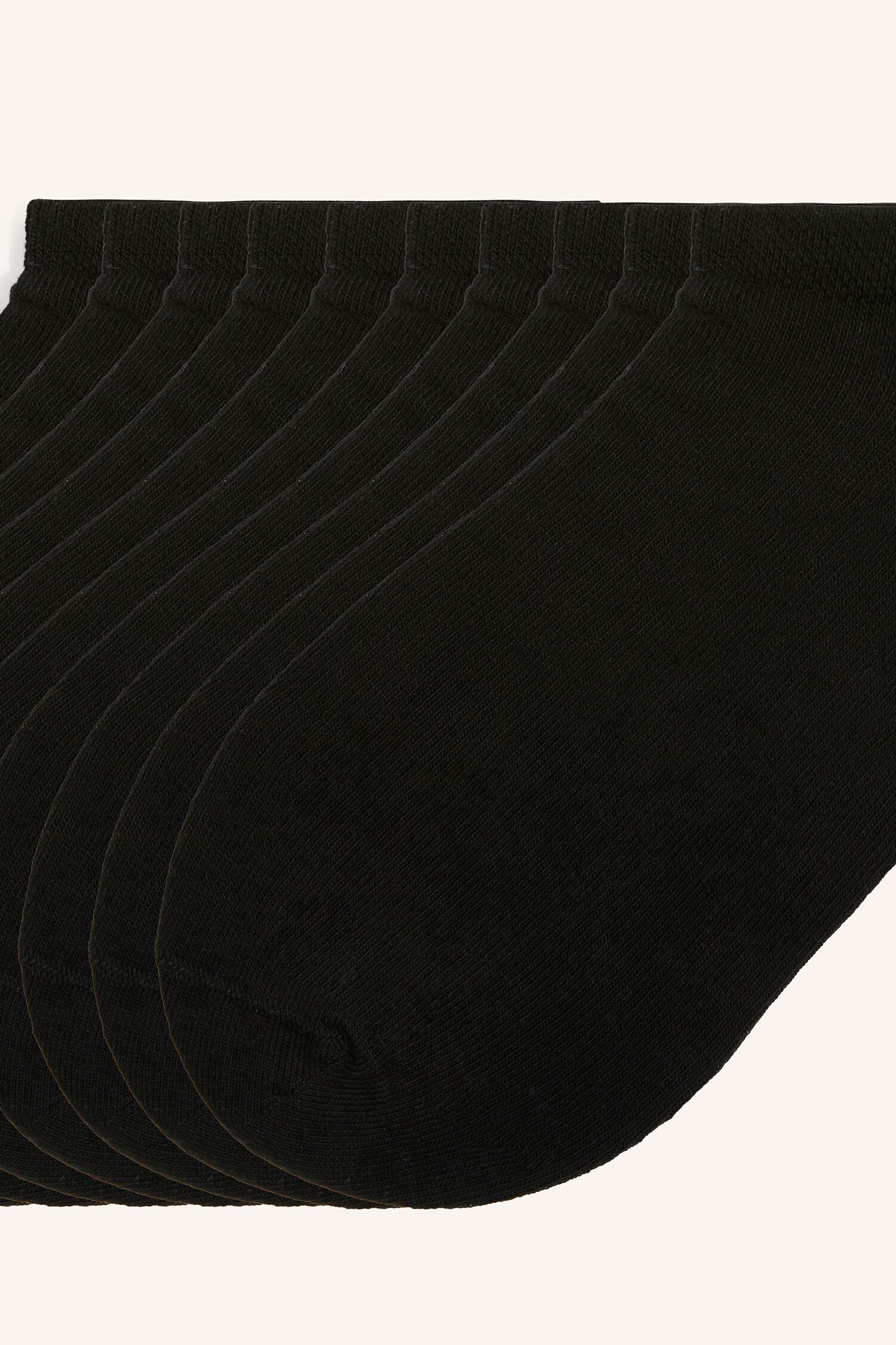 DeFacto Pamuklu 10'Lu Sneaker Çorap görsel 4