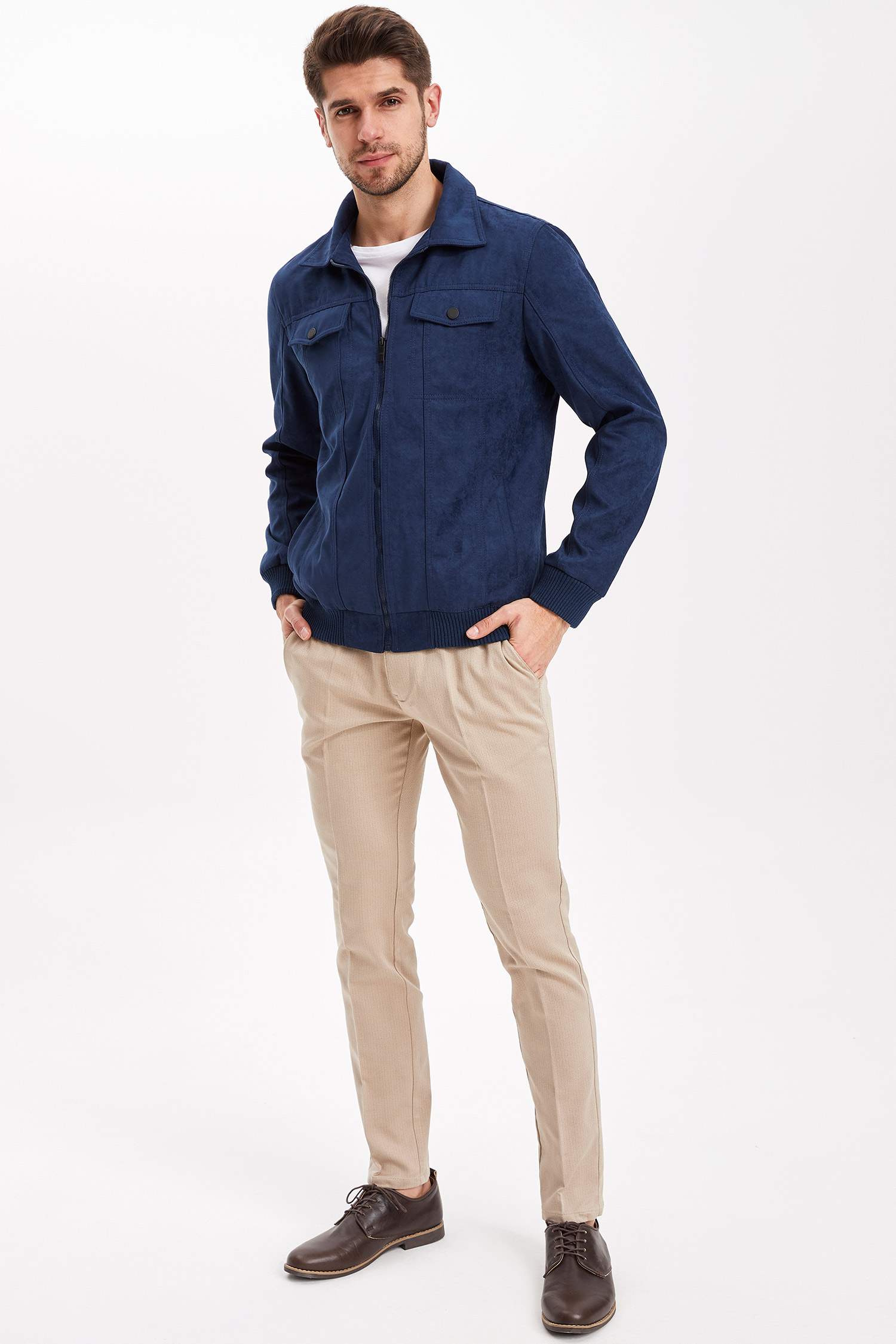 Defacto Suni Deri Ceket. 2