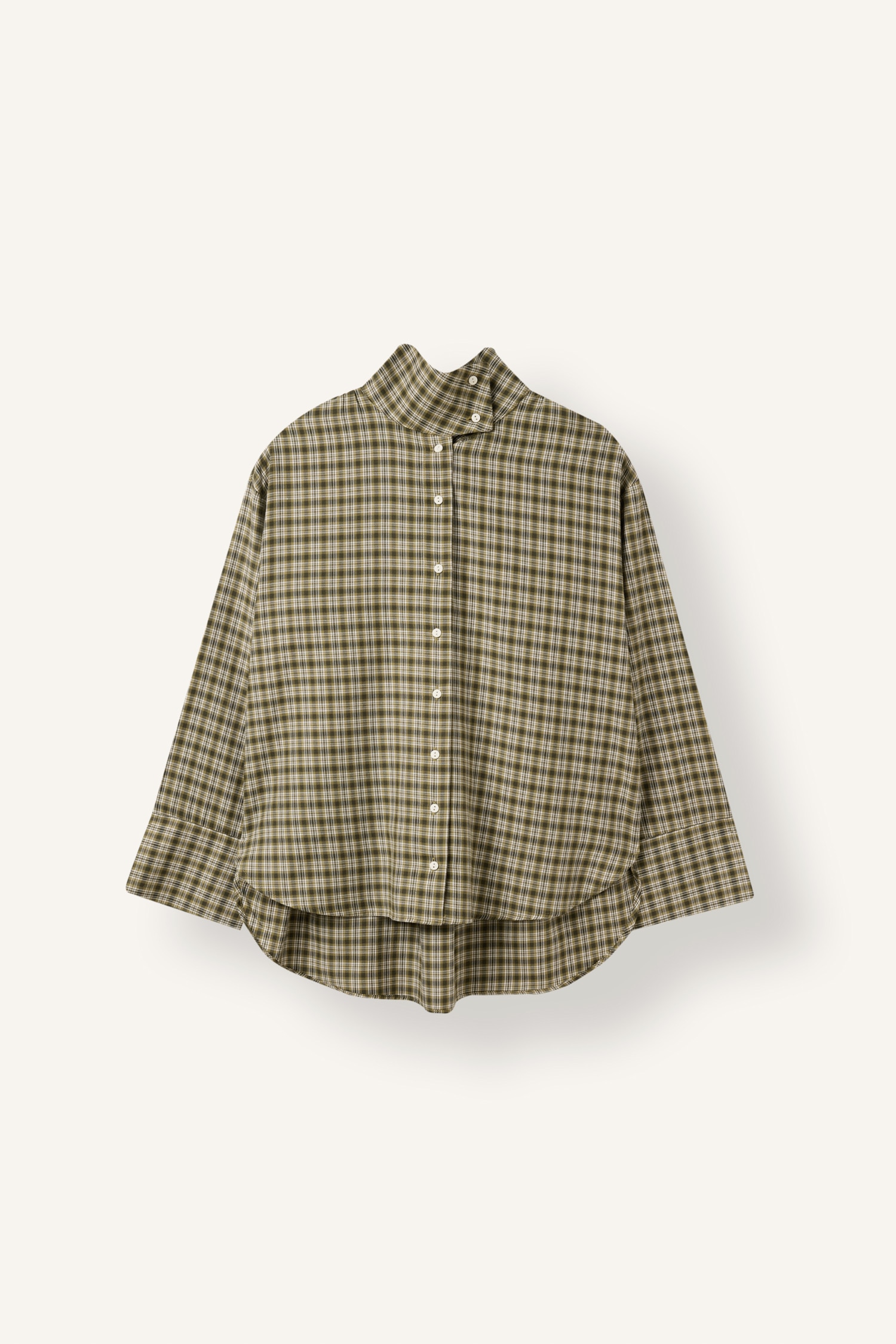 DeFacto Regular Fit Ekose Flanel Tunik