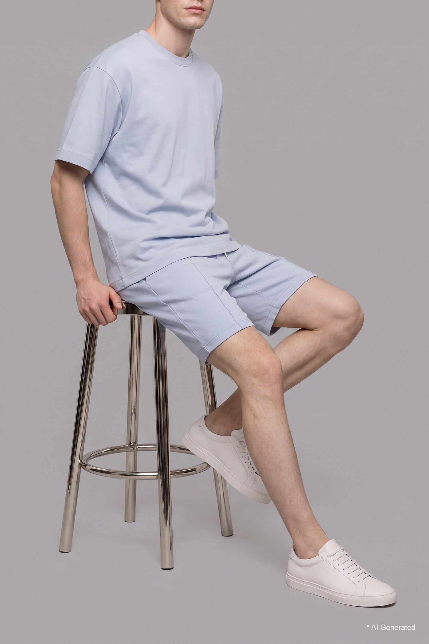 DeFacto Dikiş Detaylı Relax Fit Şort görsel 4