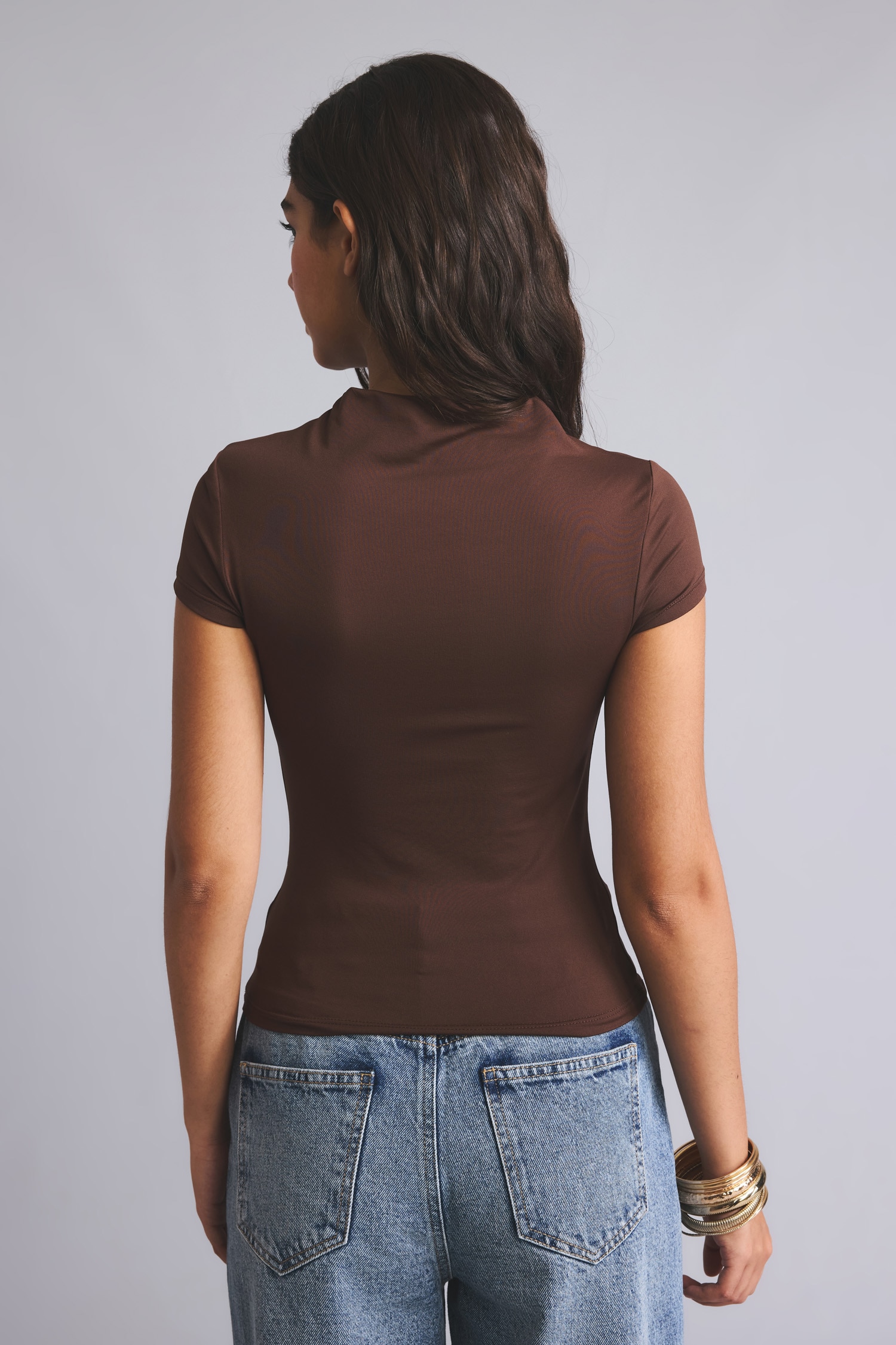 DeFacto Fitted Kısa Kollu Tişört görsel 5