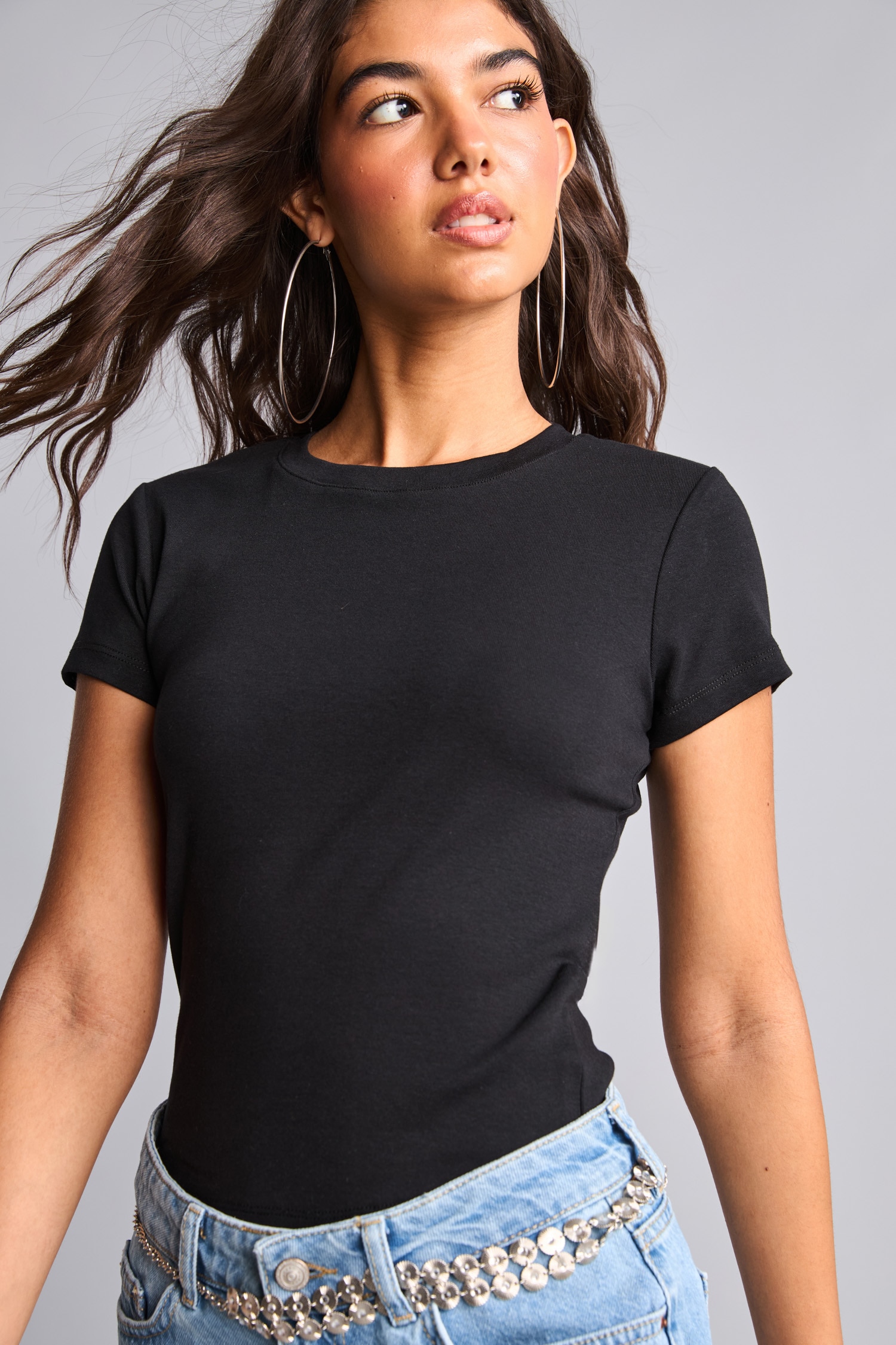 DeFacto Fitted Basic Tişört görsel 3