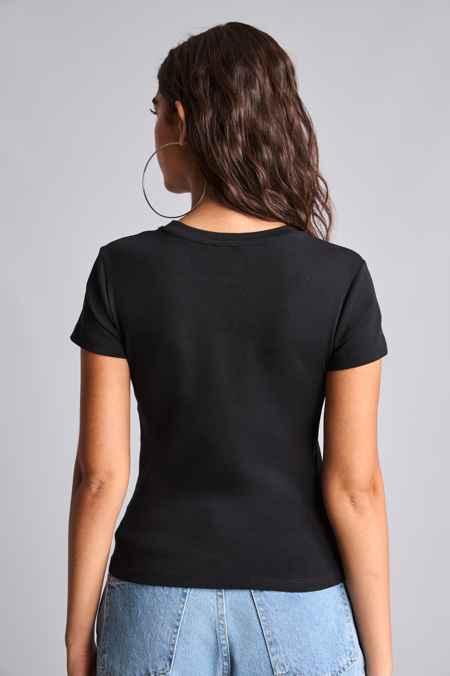 DeFacto Fitted Basic Tişört görsel 6