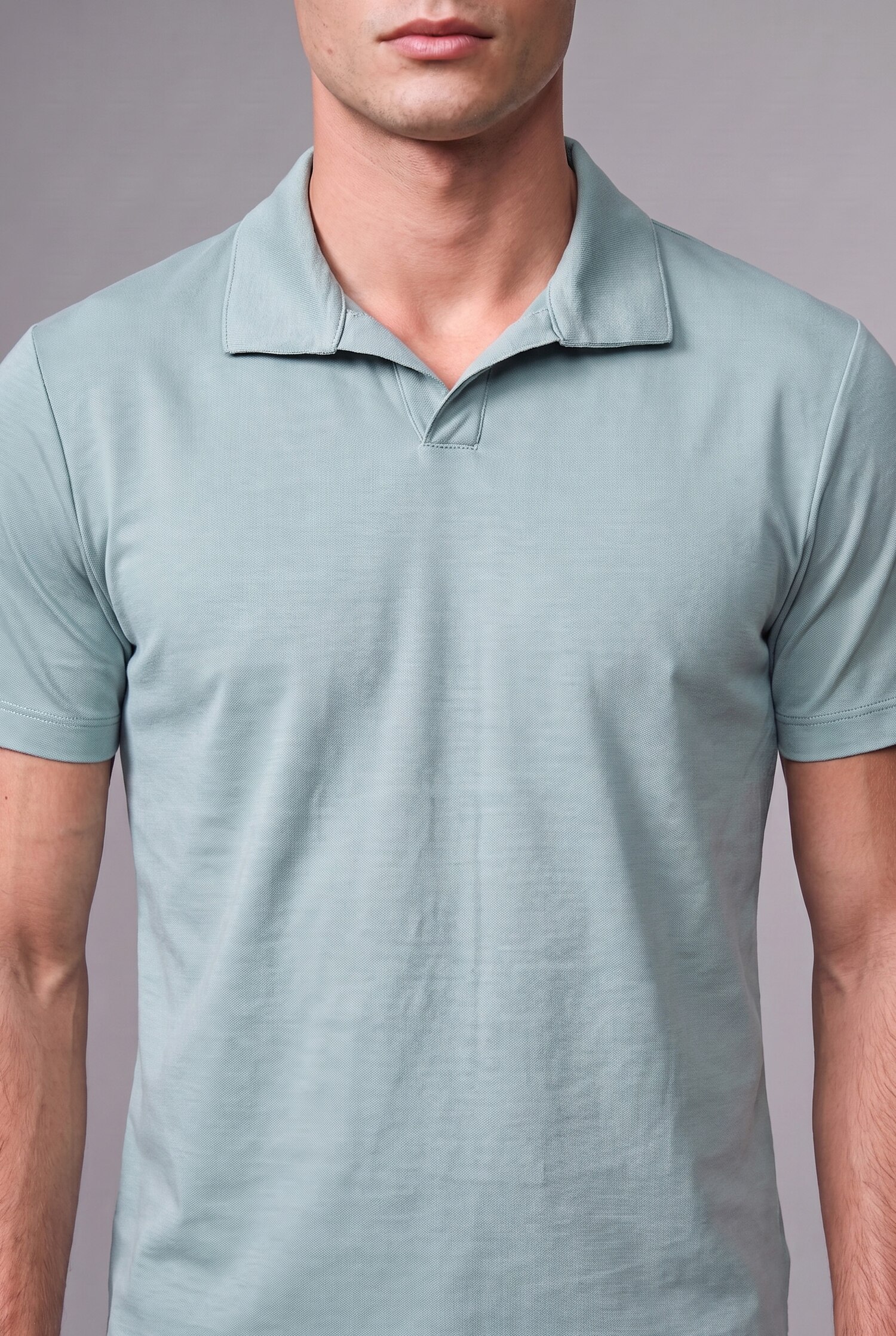 DeFacto Regular Fit Resort Yaka Basic Polo Tişört görsel 4