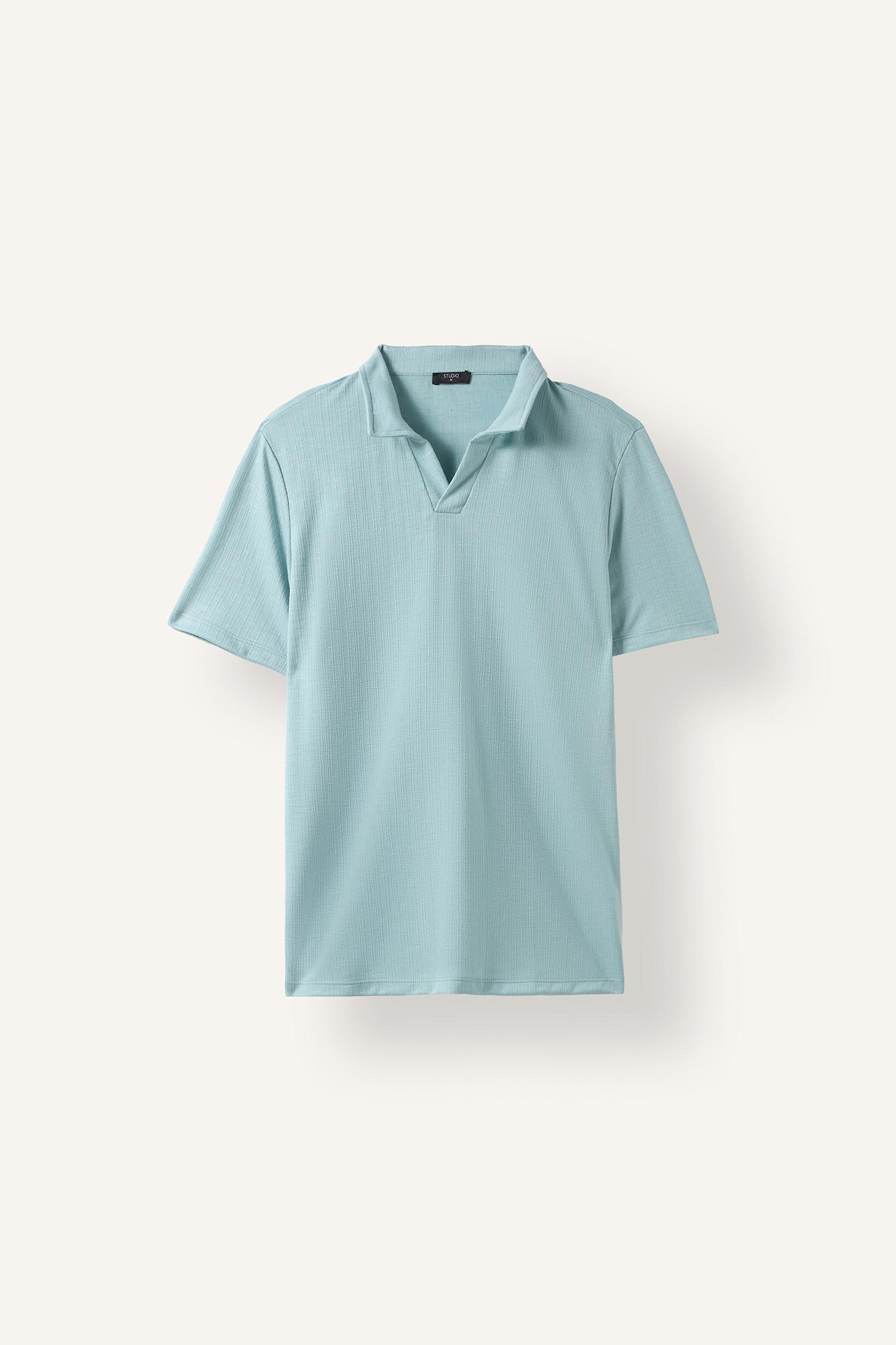 DeFacto Regular Fit Resort Yaka Basic Polo Tişört görsel 5