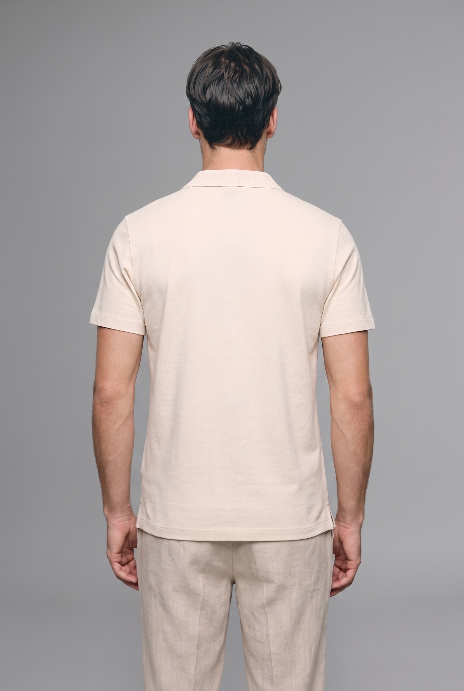 DeFacto Regular Fit Resort Yaka Basic Polo Tişört görsel 4