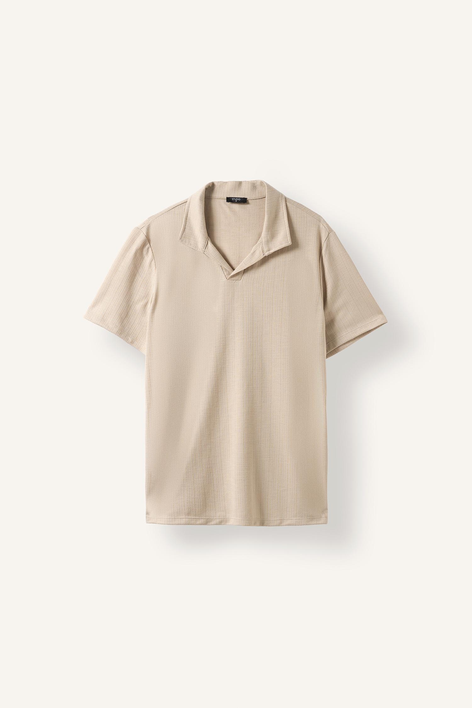 DeFacto Regular Fit Resort Yaka Basic Polo Tişört görsel 6