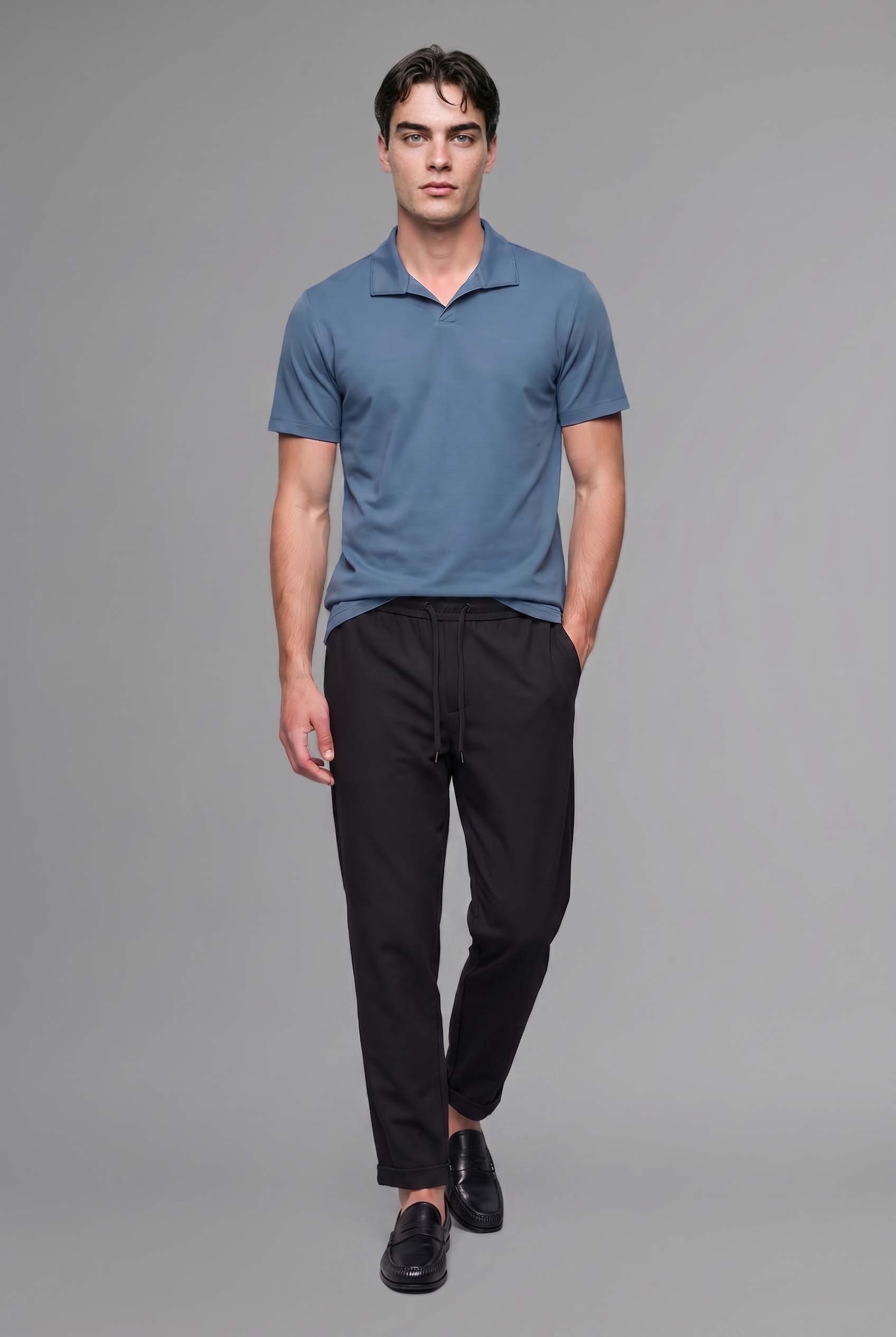 DeFacto Regular Fit Resort Yaka Basic Polo Tişört görsel 2