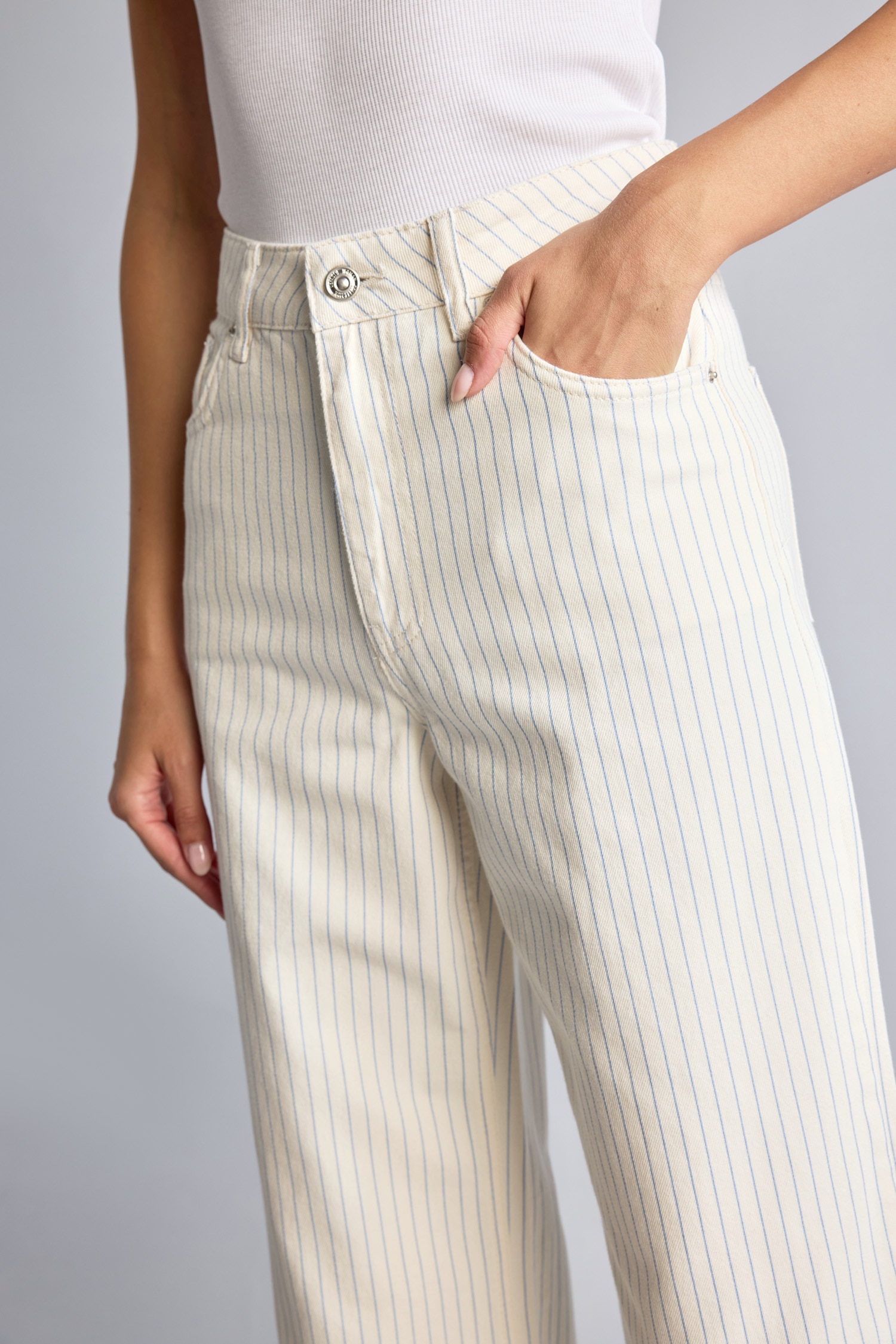 DeFacto %100 Pamuk Culotte Gabardin Pantolon görsel 4