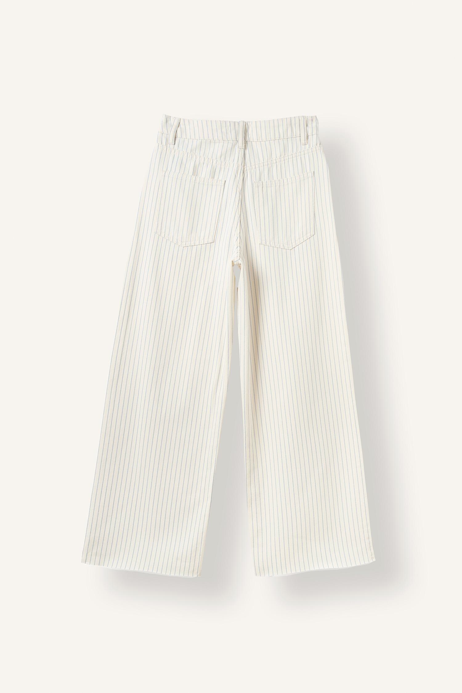 DeFacto %100 Pamuk Culotte Gabardin Pantolon görsel 7