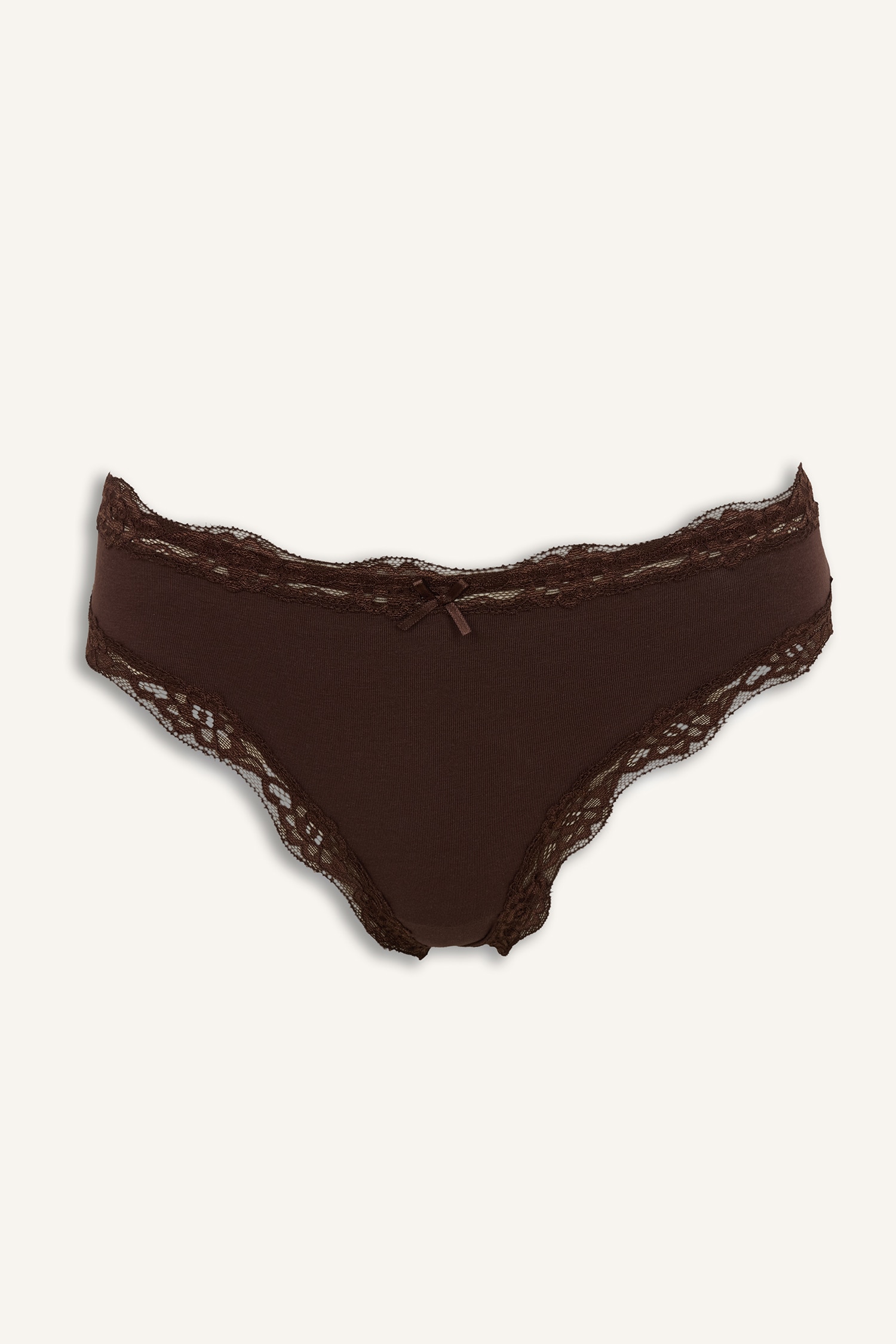 DeFacto Dantelli Ribana 2'li Slip Külot görsel 5