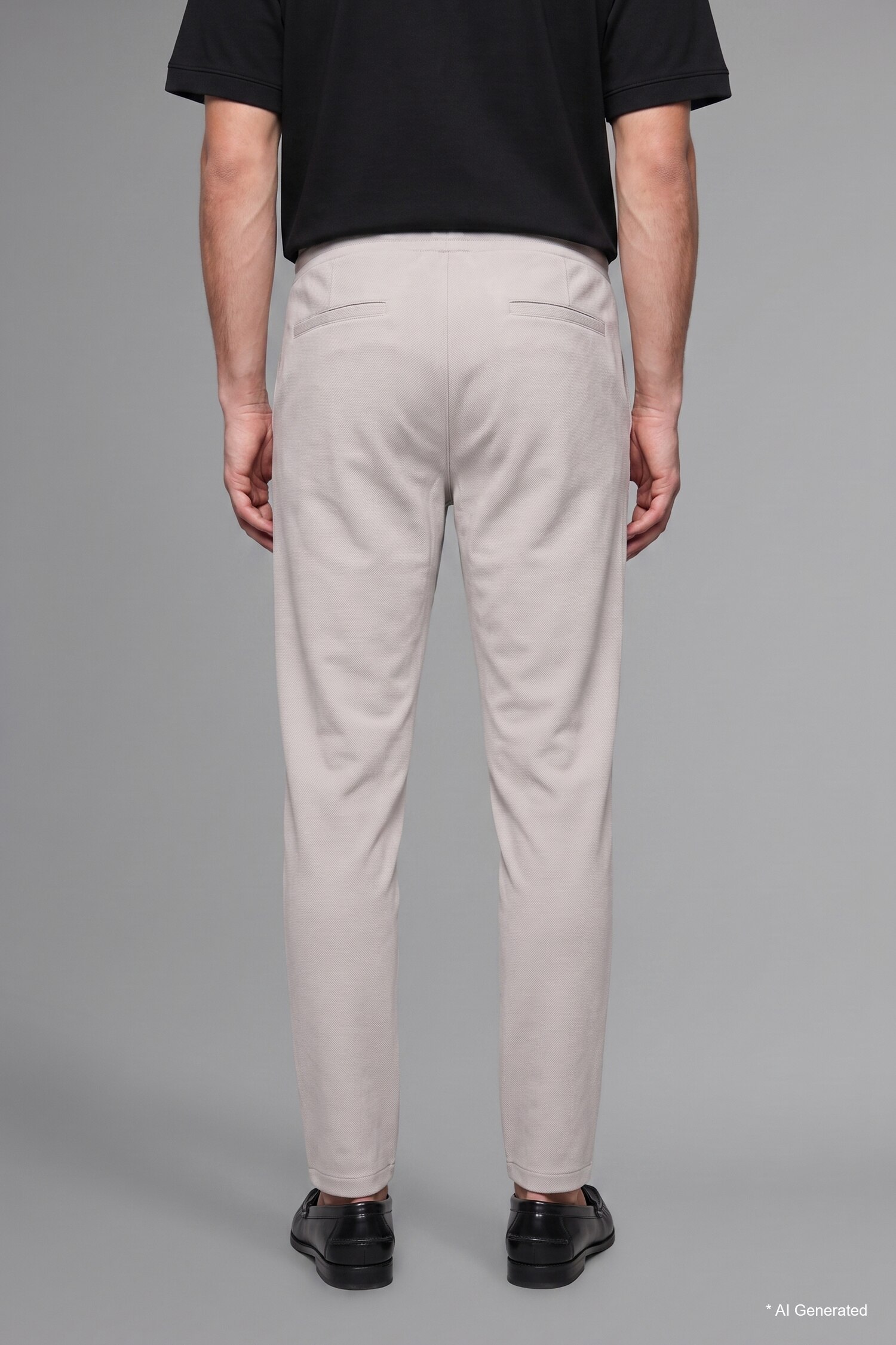 DeFacto Regular Fit Bağcıklı Pantolon görsel 4