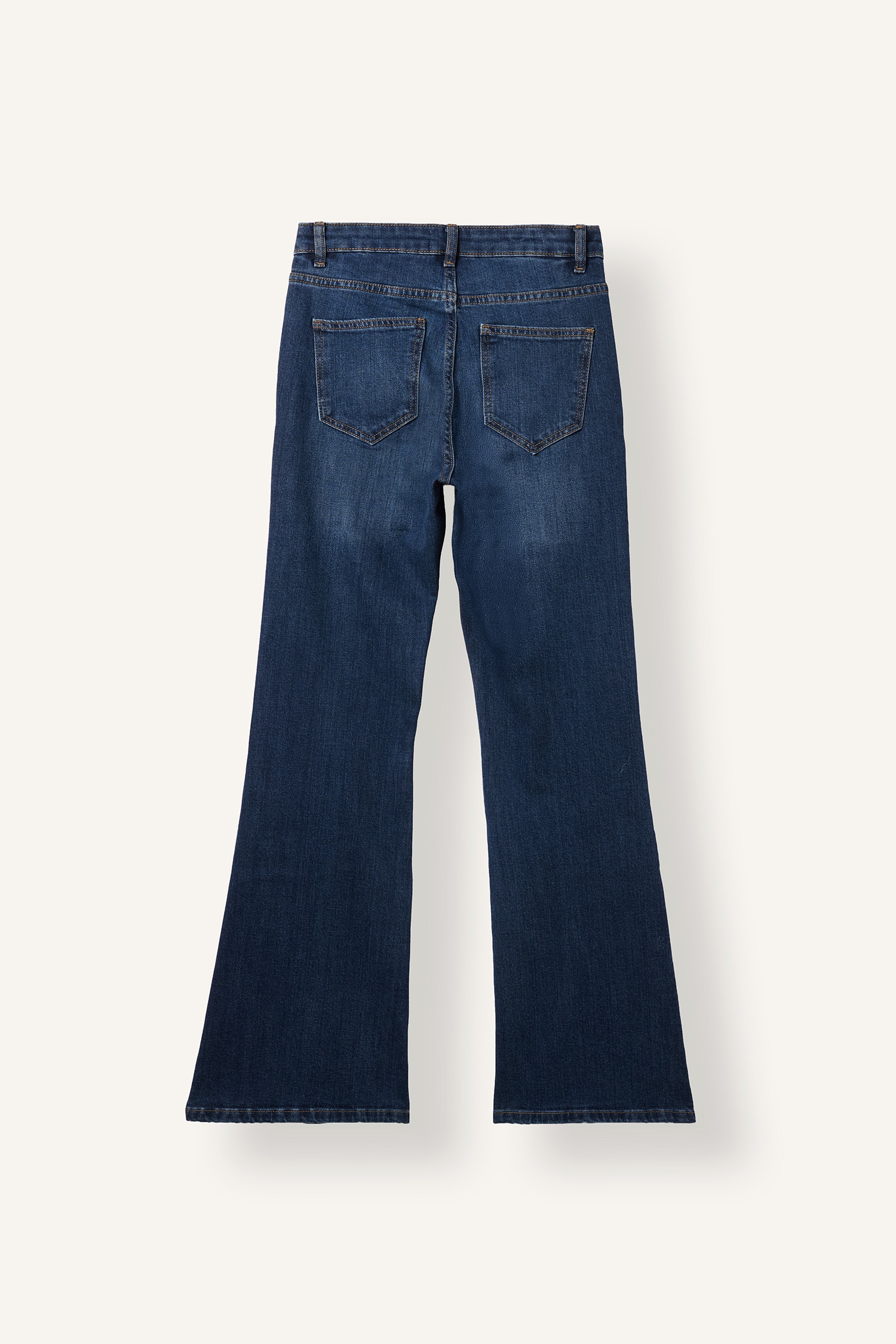 DeFacto Mıa Düğmeli Flare Fit Jean Pantolon görsel 7