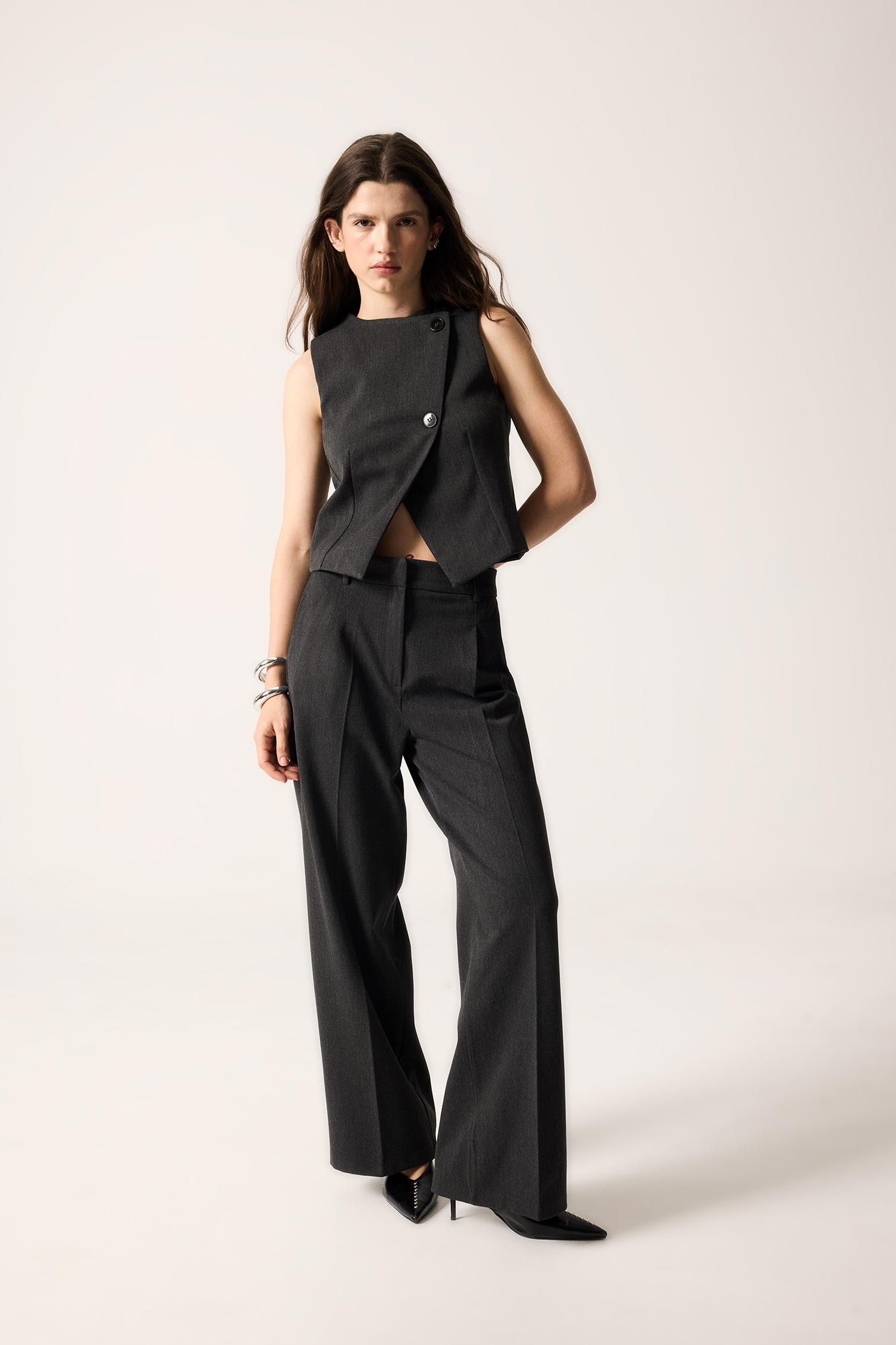 DeFacto Wide Leg Yüksek Bel Pantolon