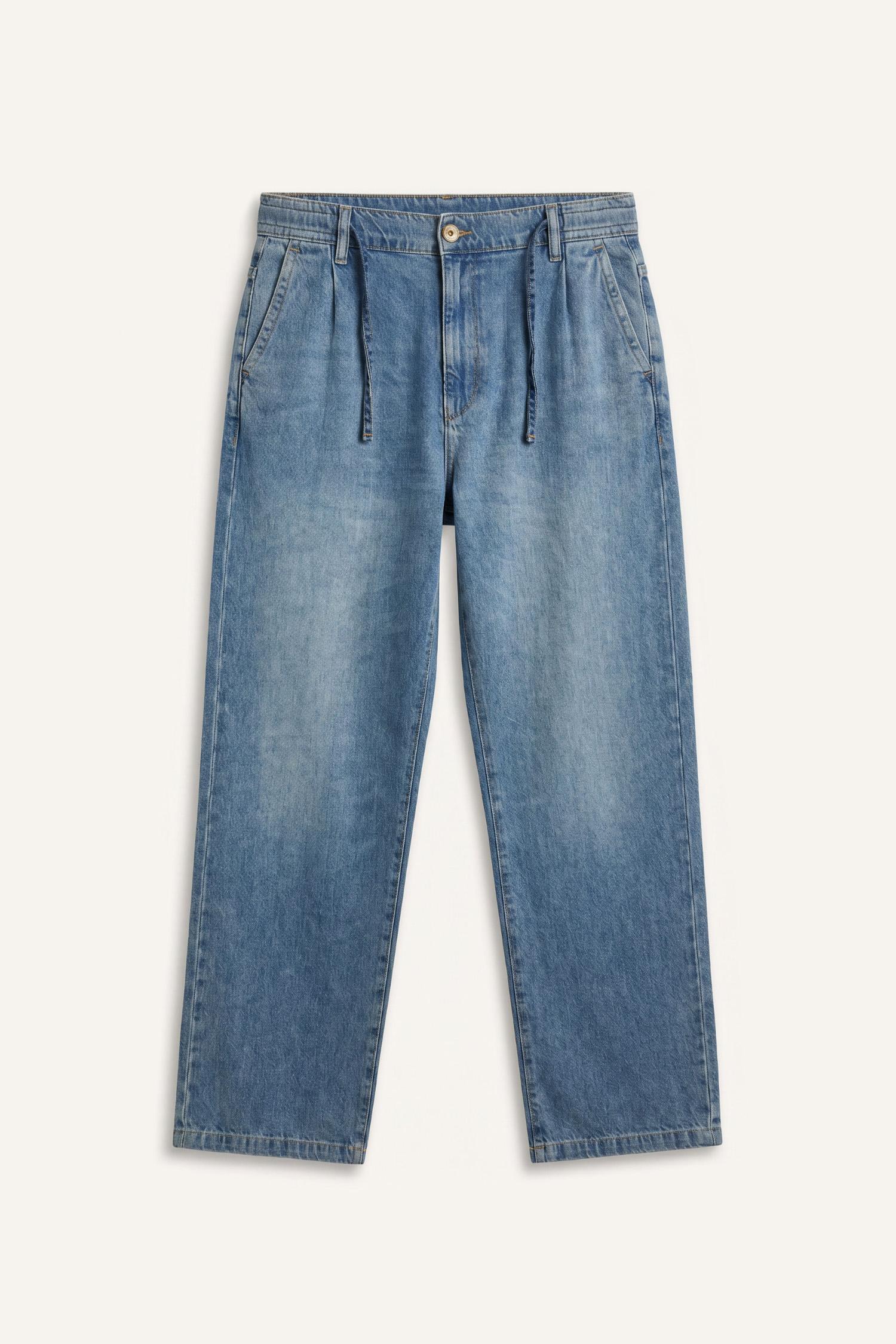 DeFacto %100 Pamuk Yüksek Bel Wide Leg Pantolon görsel 7