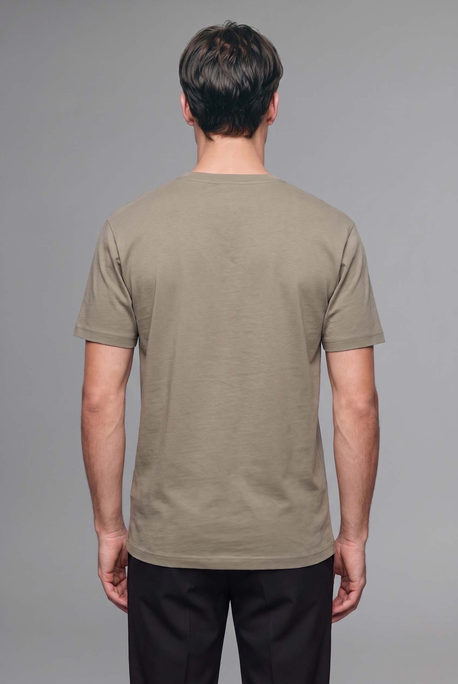 DeFacto Regular Fit Bisiklet Yaka Basic Tişört görsel 5
