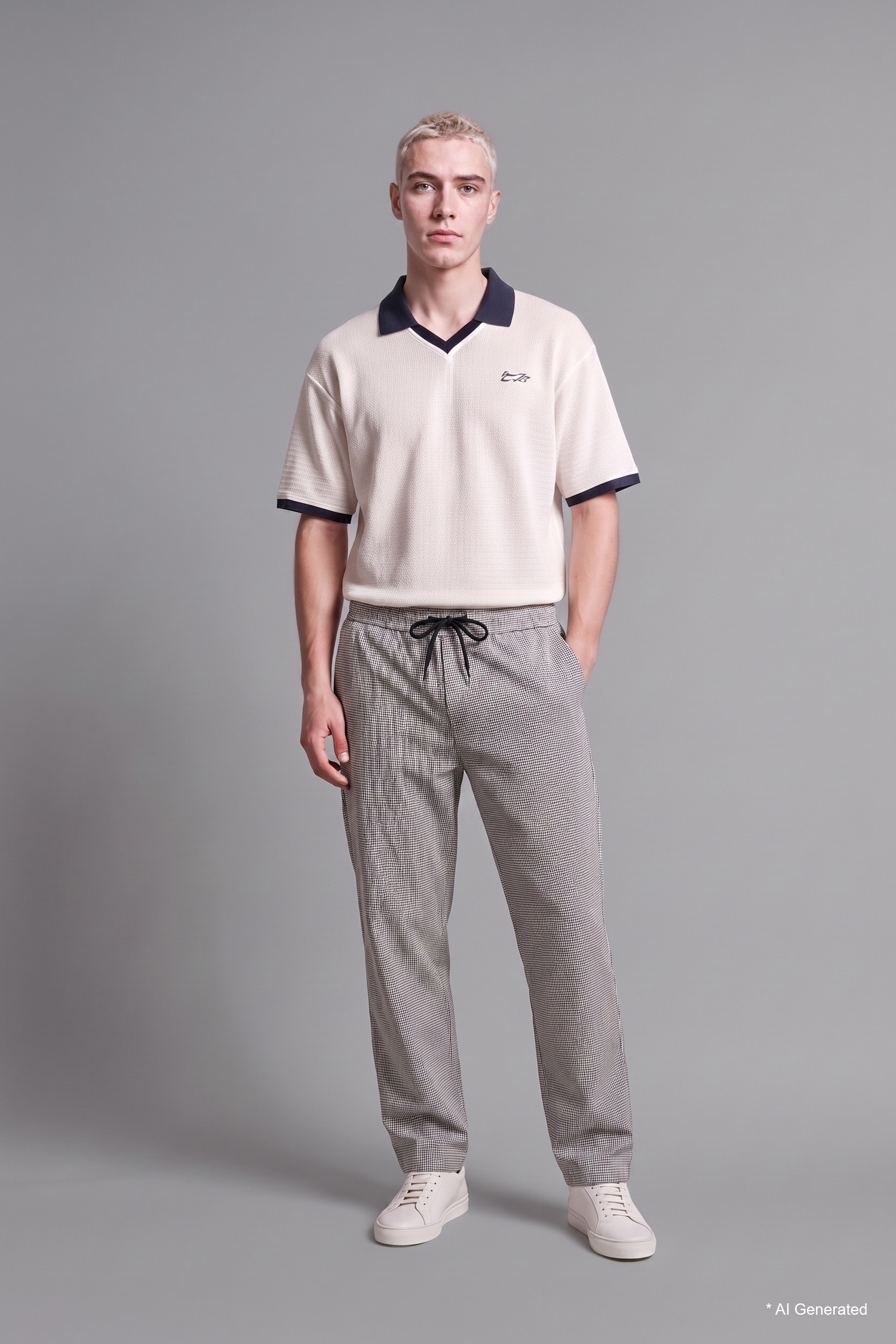 DeFacto Baggy Fit Çizgili Pantolon görsel 2