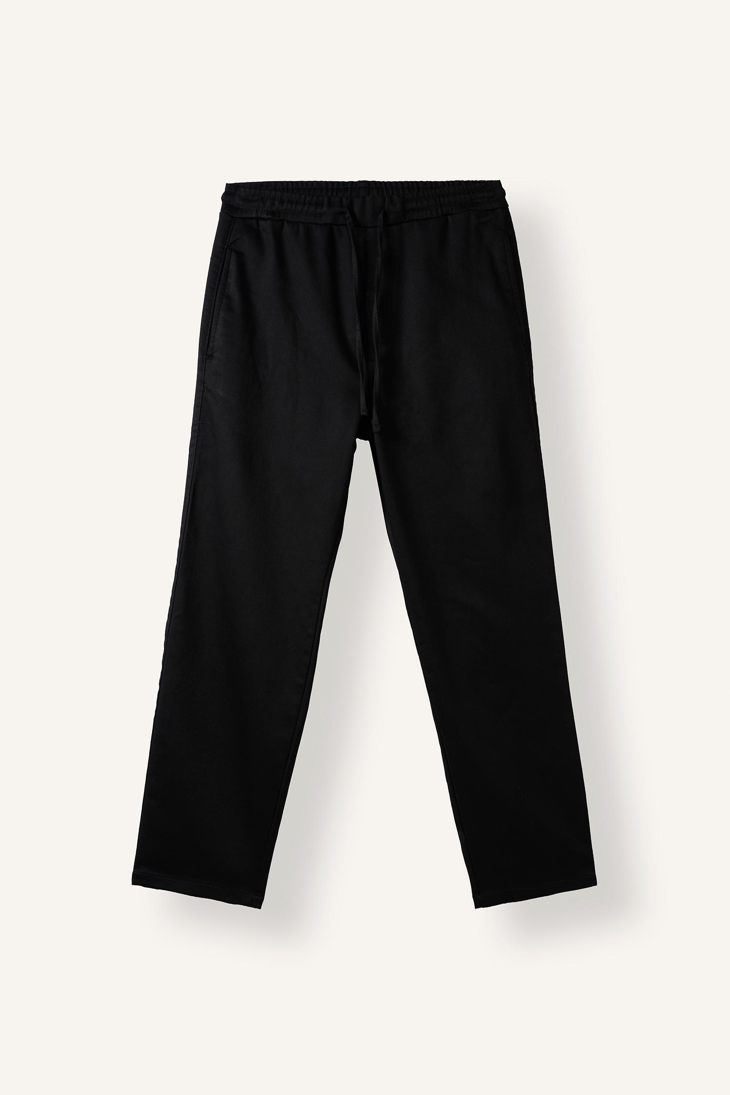 DeFacto Relax Fit Bağcıklı Pantolon görsel 5