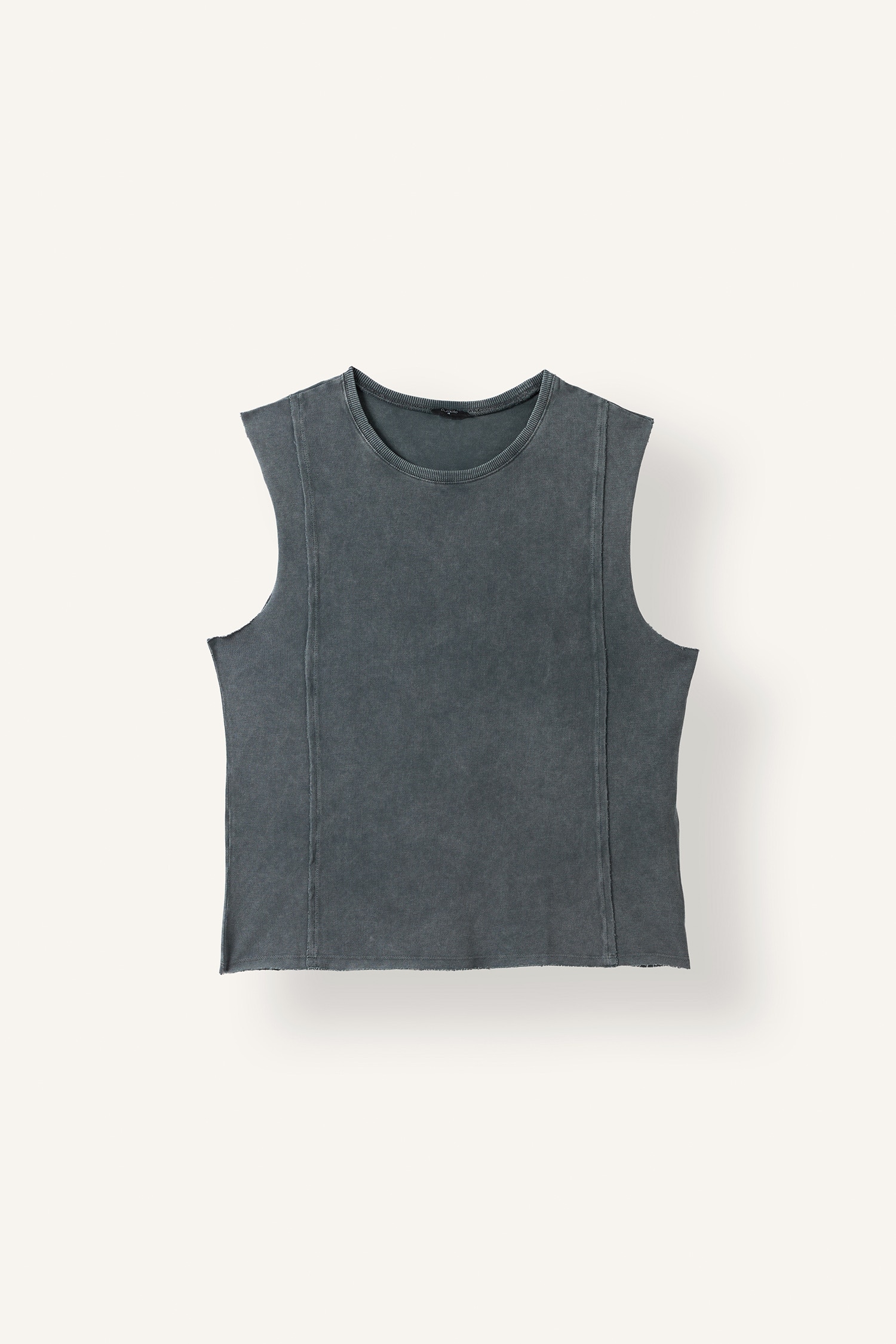 DeFacto %100 Pamuk Oversize Dikiş Detaylı Basic Atlet