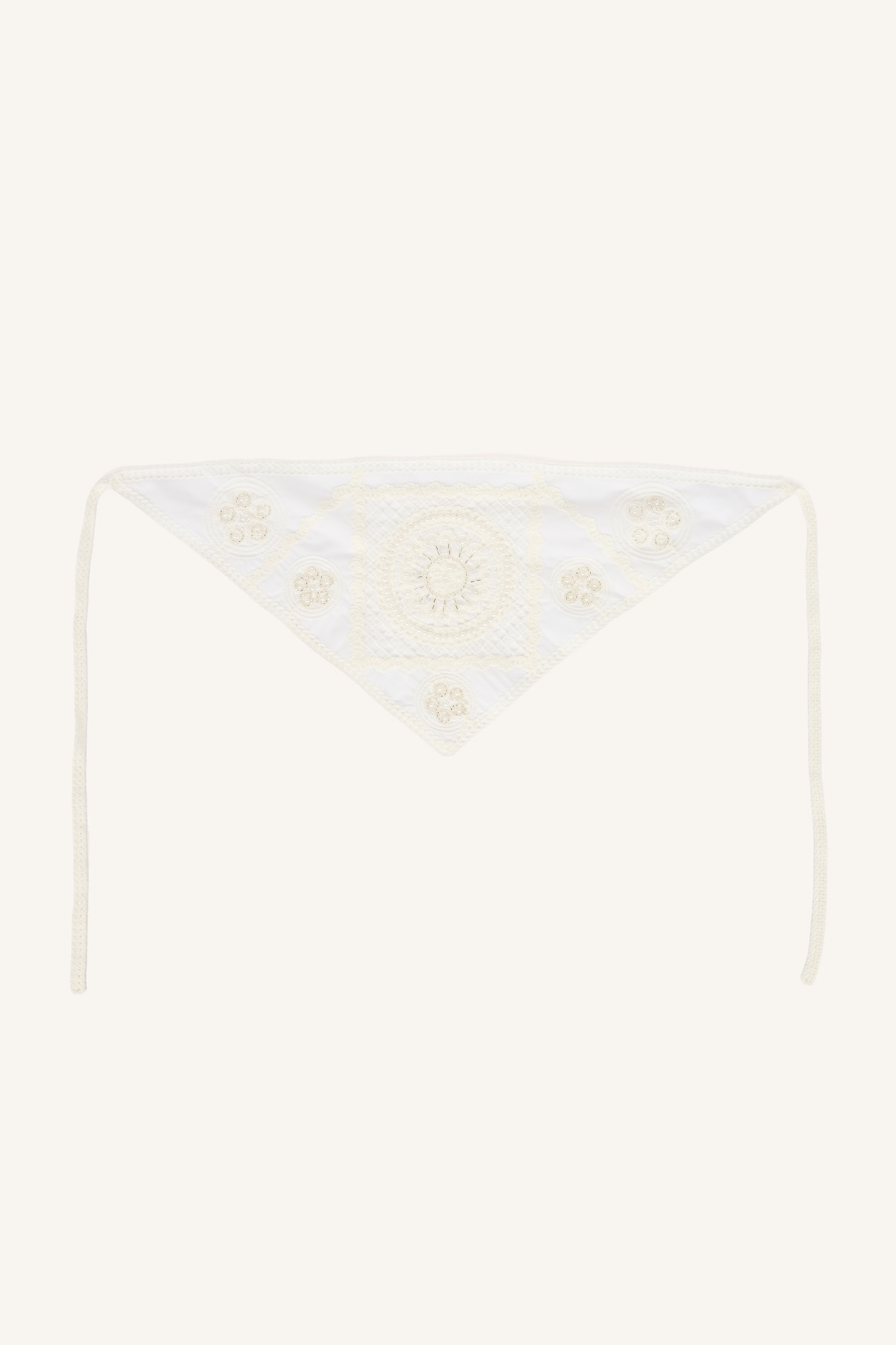 DeFacto Kadın Pamuklu Nakışlı Üçgen Bandana