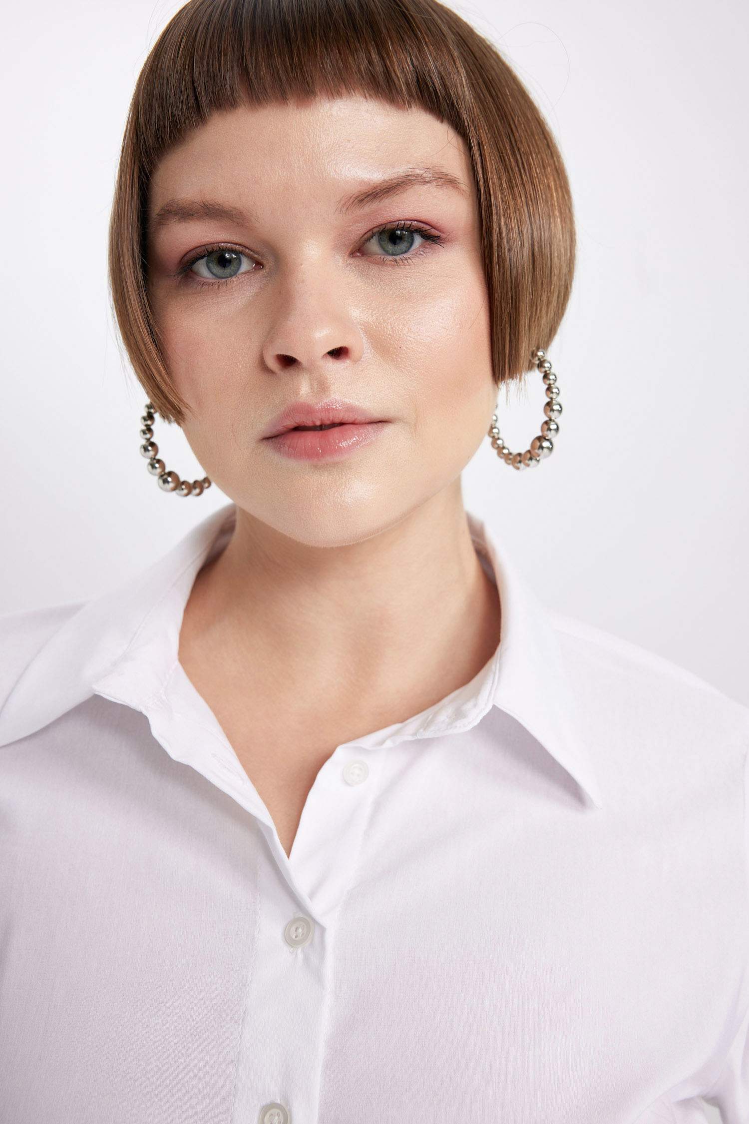 Regular Fit Basic Düz Uzun Kollu Gömlek